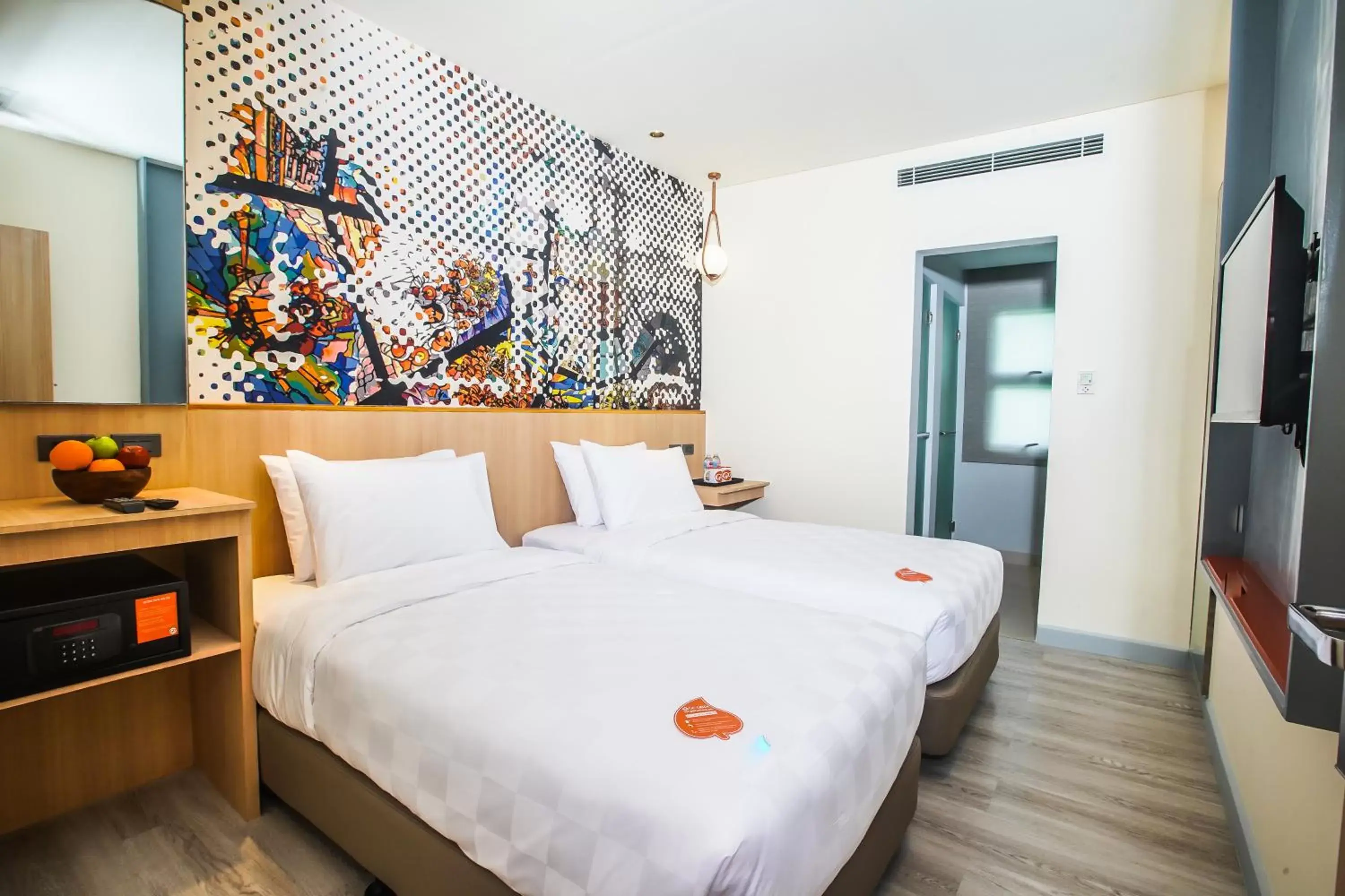 Bed in Go Hotels Plus Naga