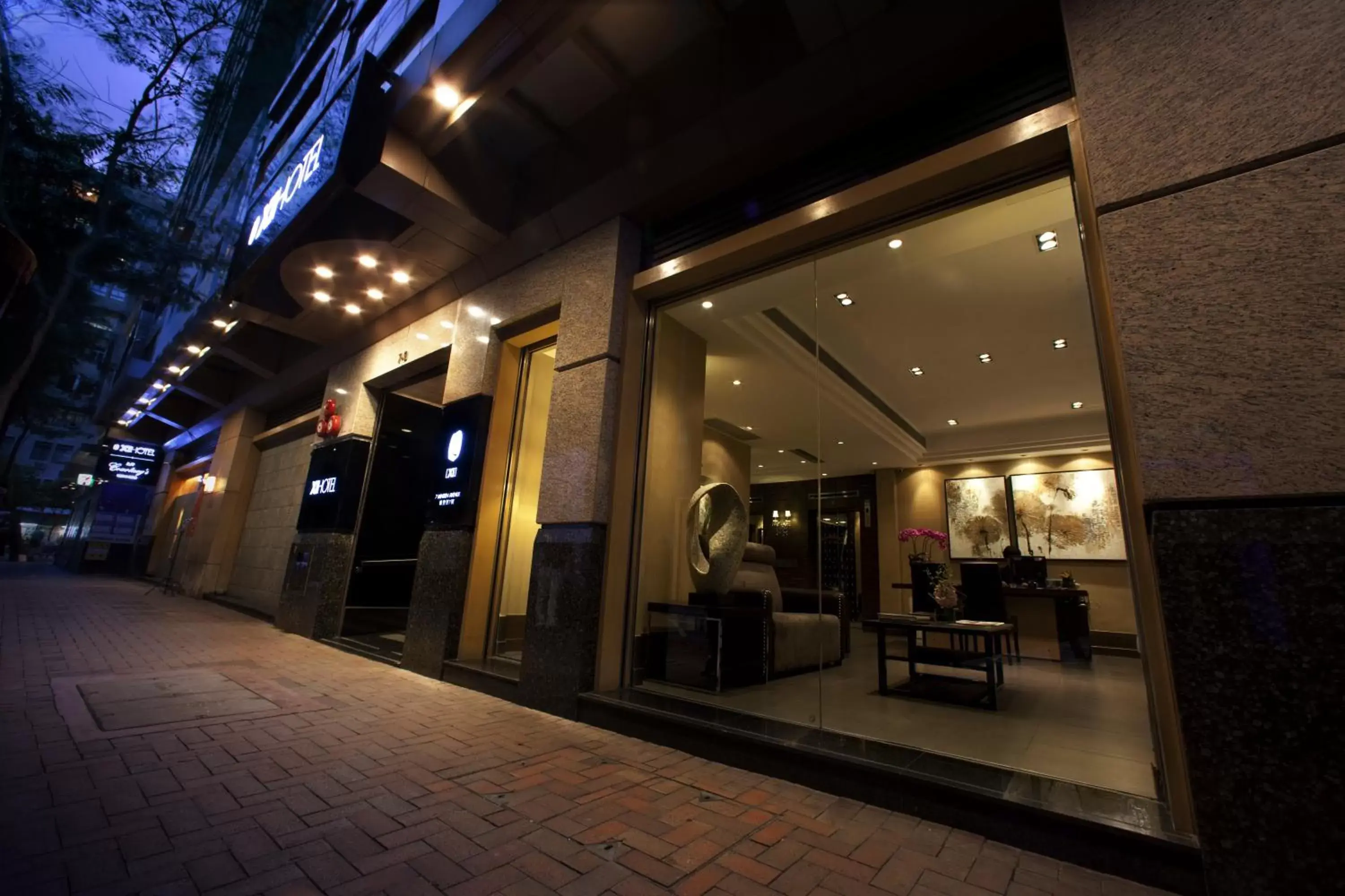 Facade/entrance in Xi Hotel
