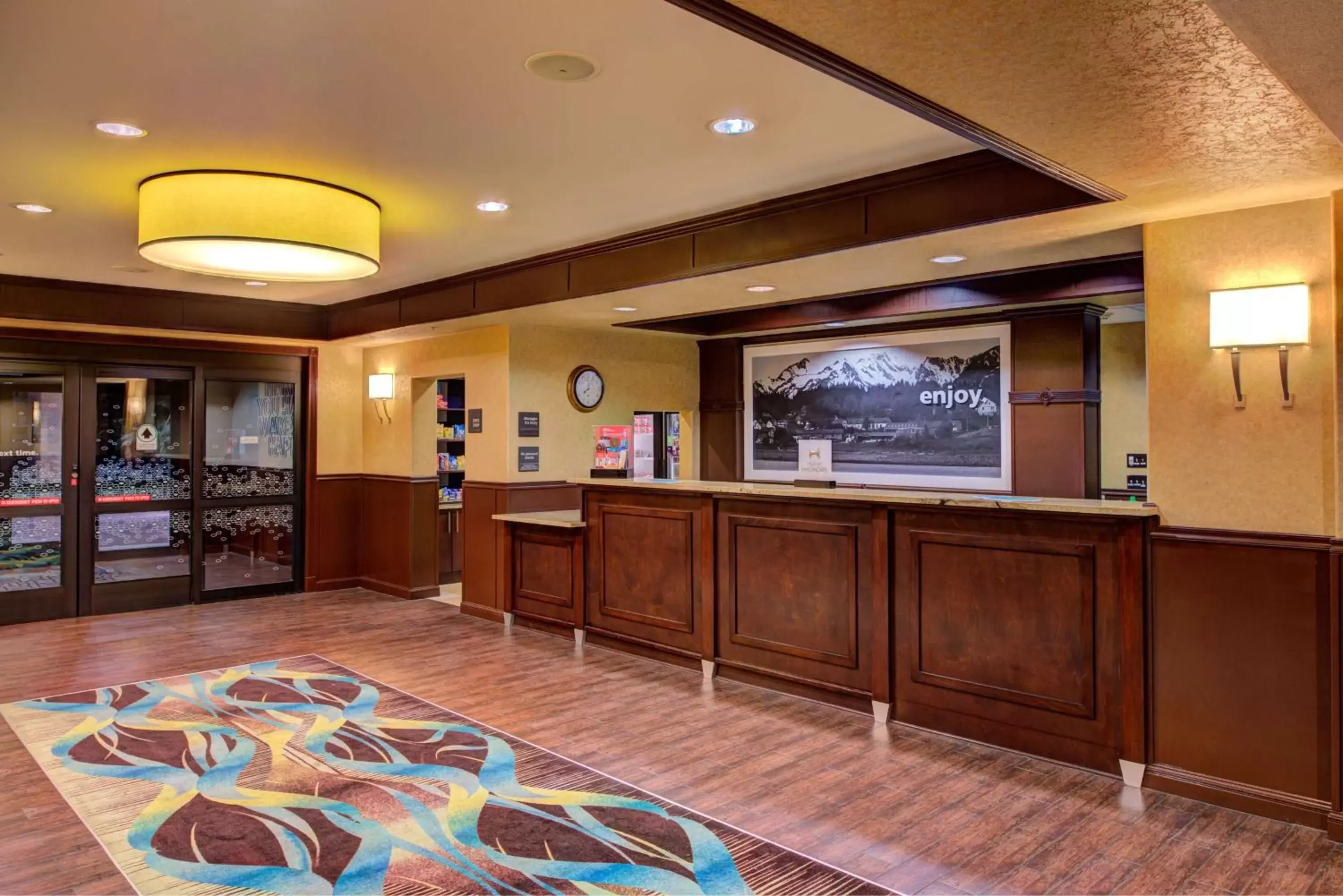 Lobby or reception in Hampton Inn & Suites Ontario Lobby or reception in Hampton Inn & Suites Ontario