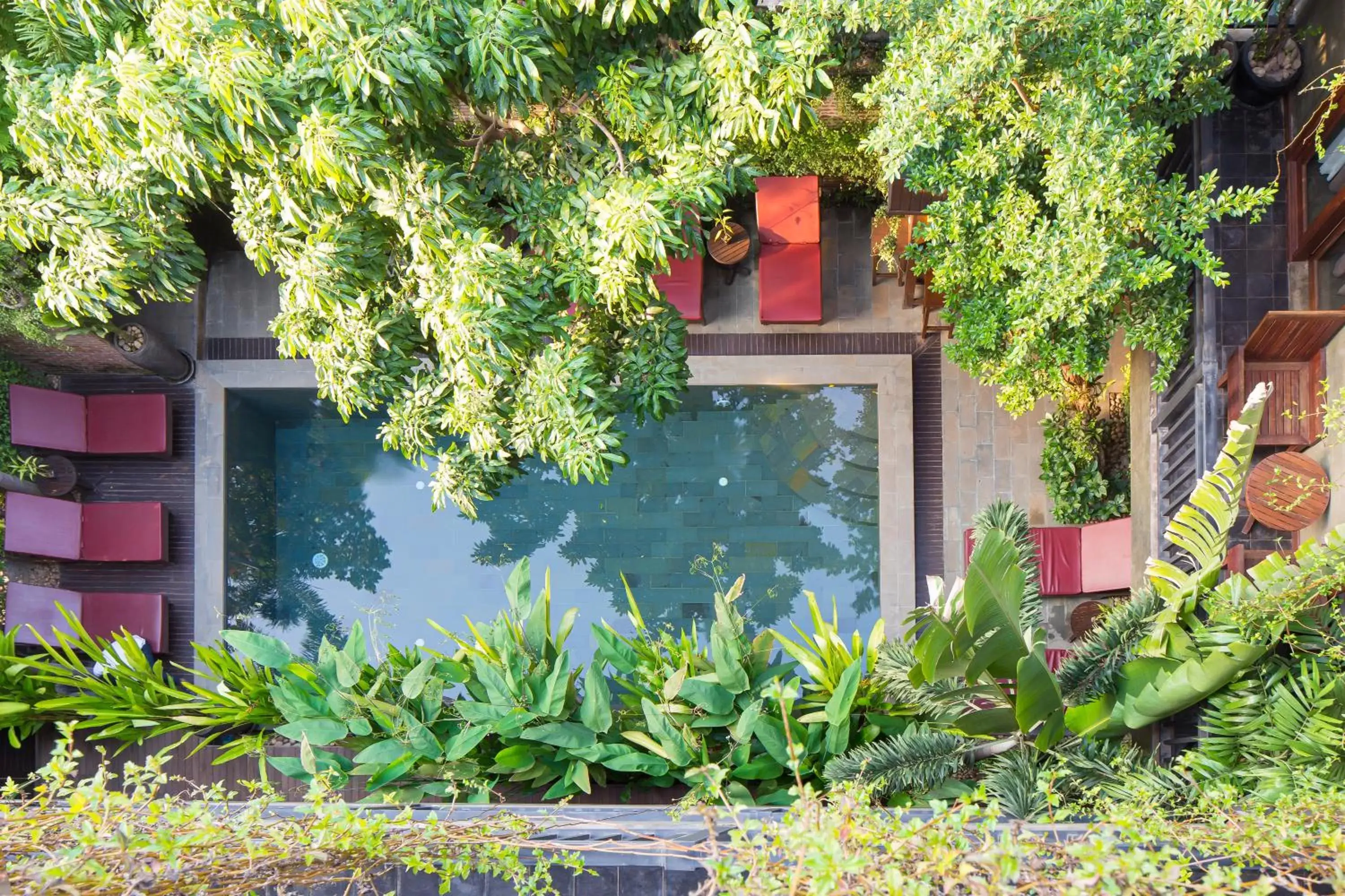 Pool view in Won Residence & Spa