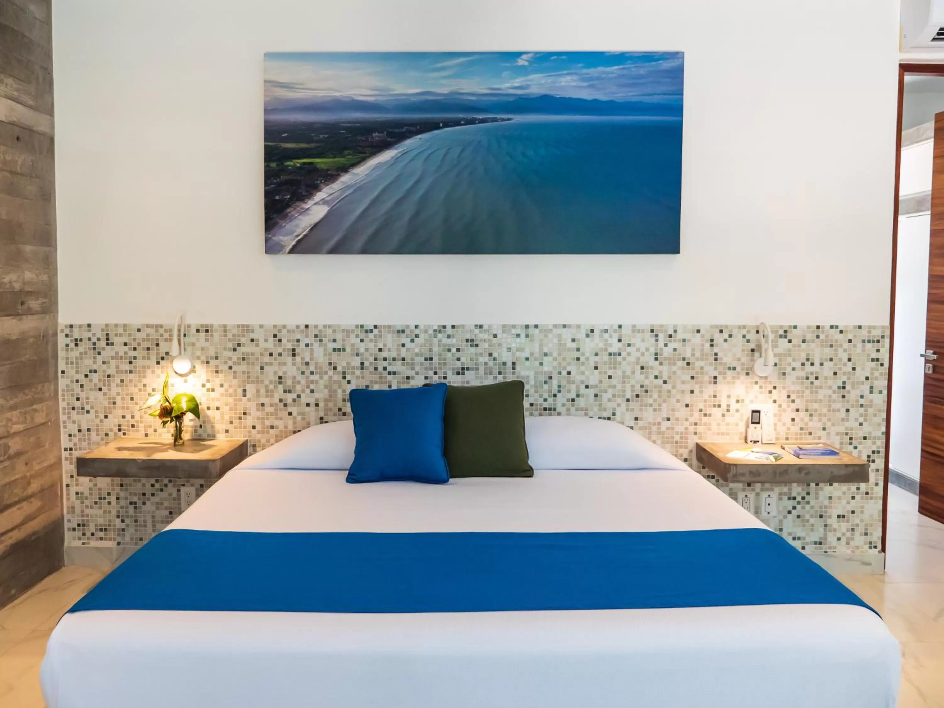 Bed in Nereidas Lofts