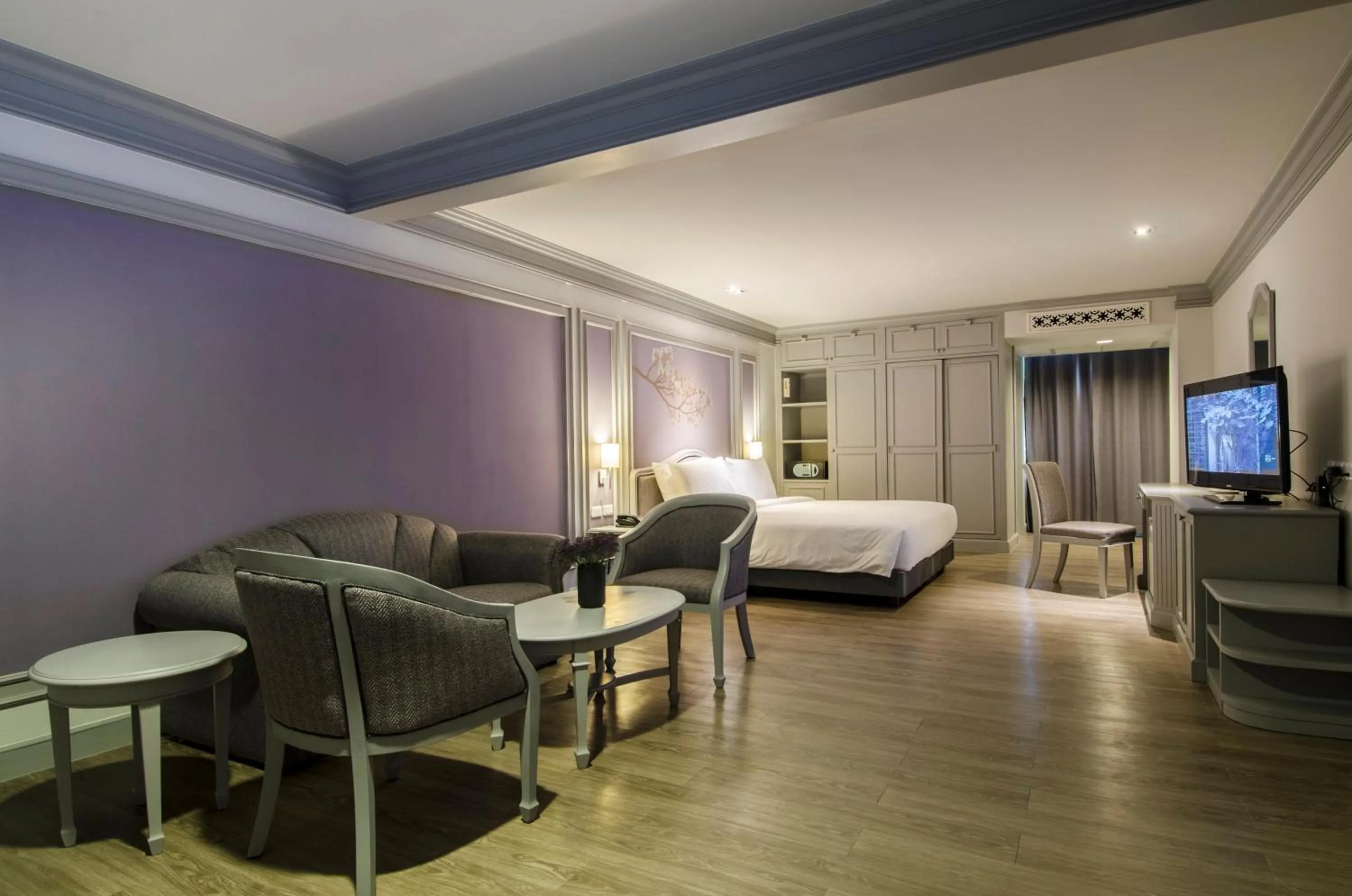 Bedroom, Bed in The Pantip Hotel Ladprao Bangkok