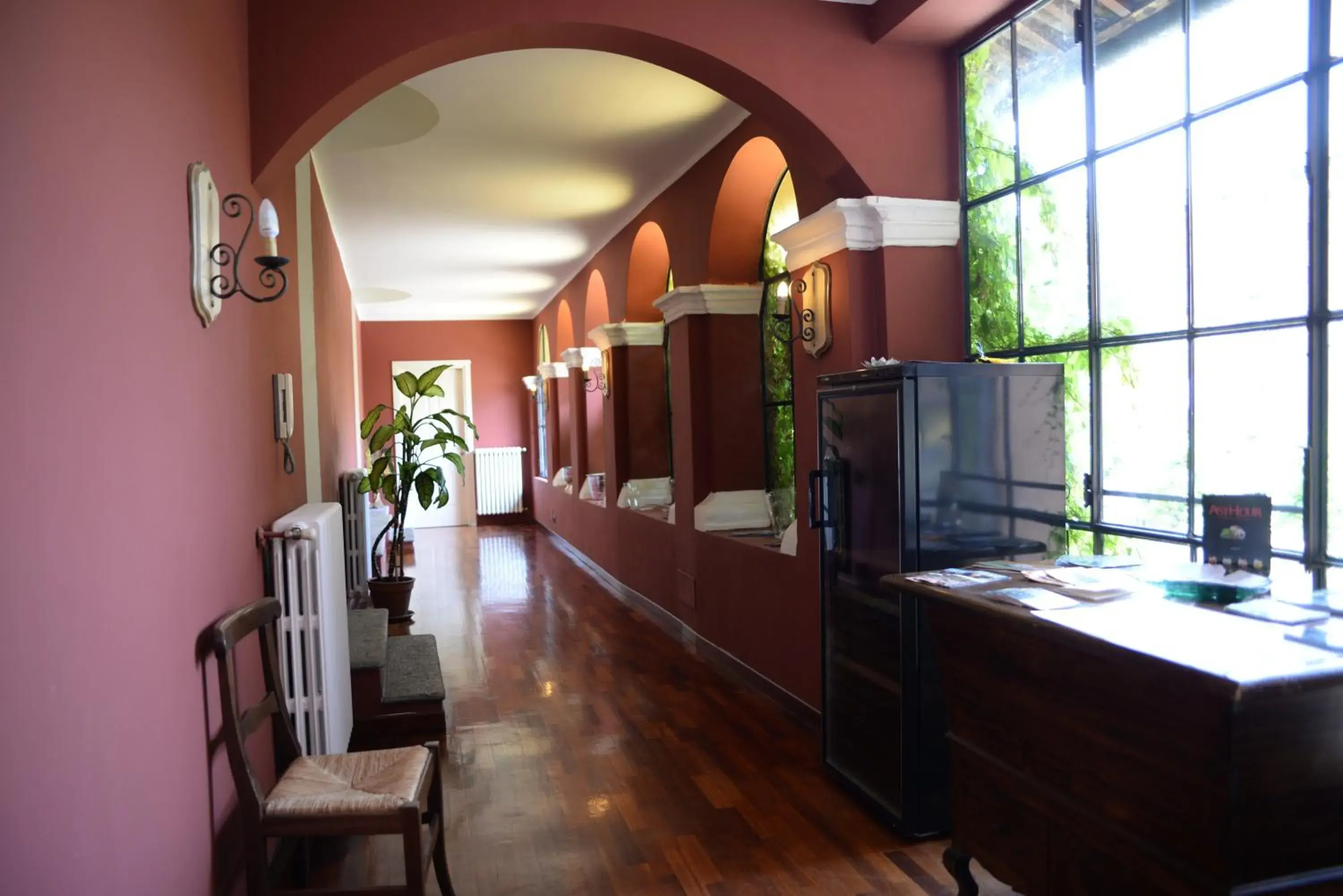 Lobby/Reception in Villa Chiara Hotel