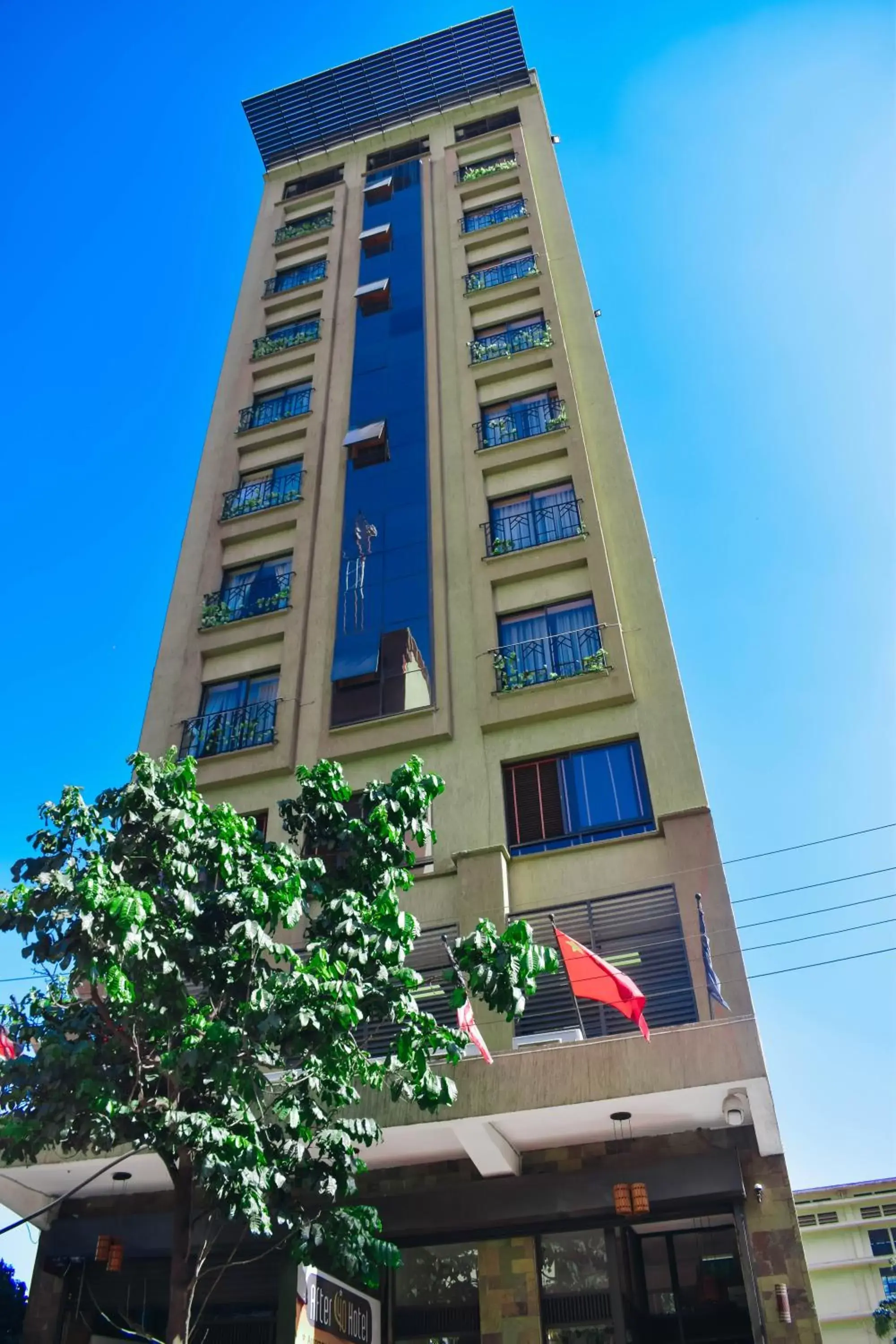 Facade/entrance, Property Building in After 40 Hotel