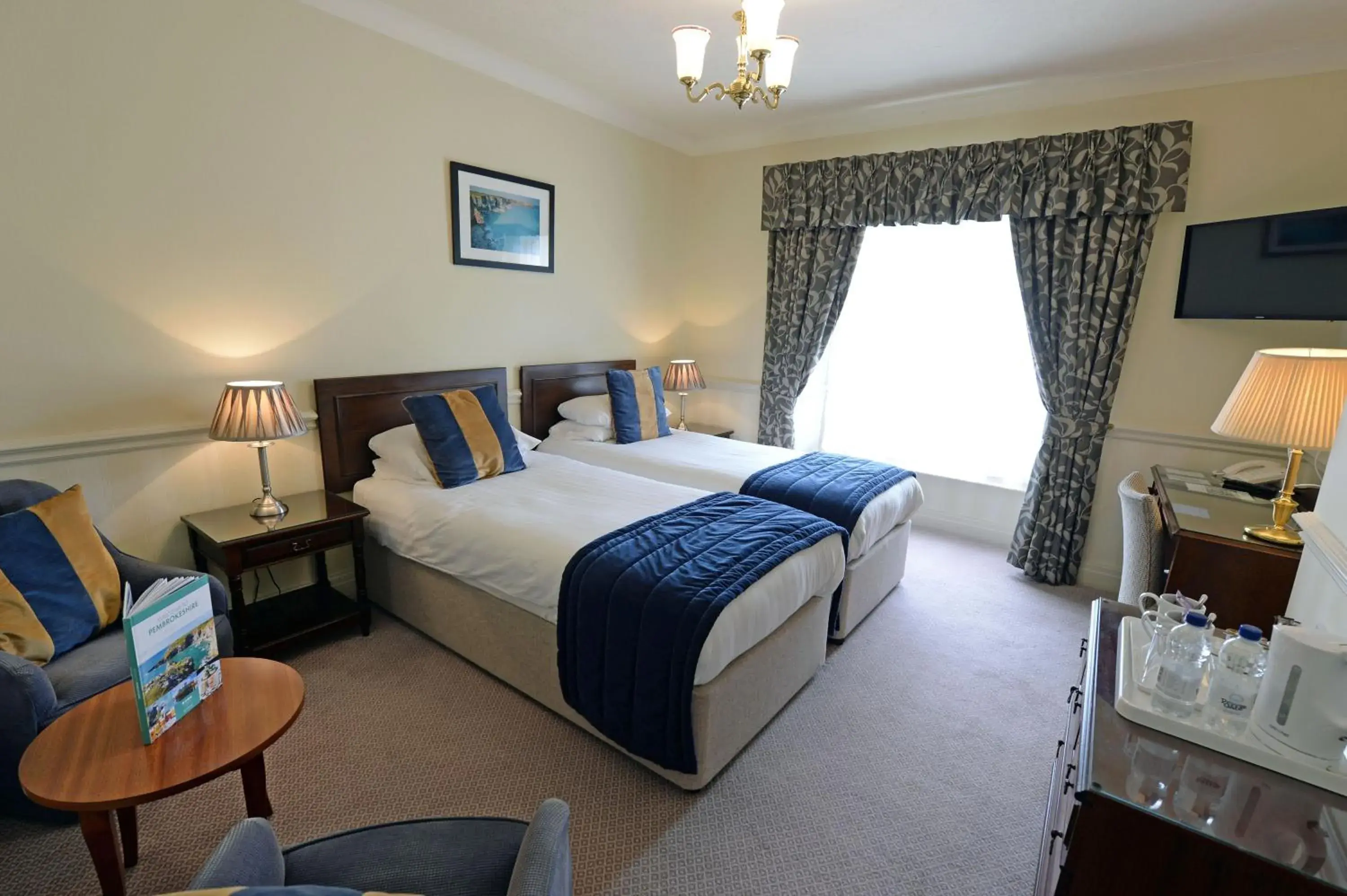 Bed in Best Western Lamphey Court Hotel and Spa