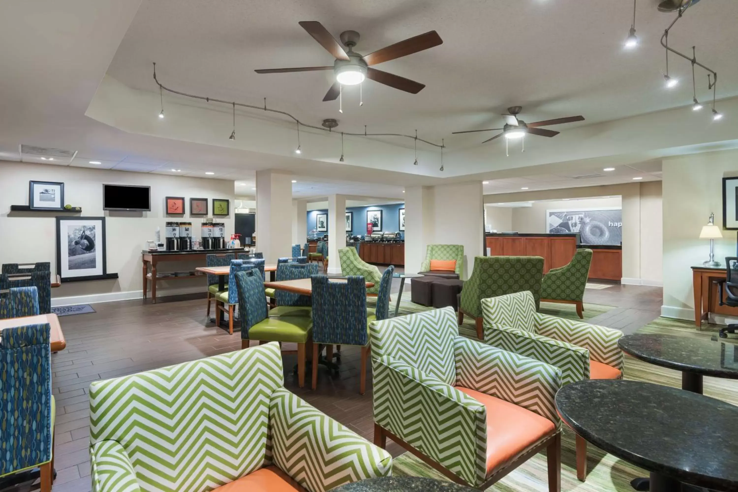Lobby or reception, Restaurant/Places to Eat in Hampton Inn Bonita Springs Naples North