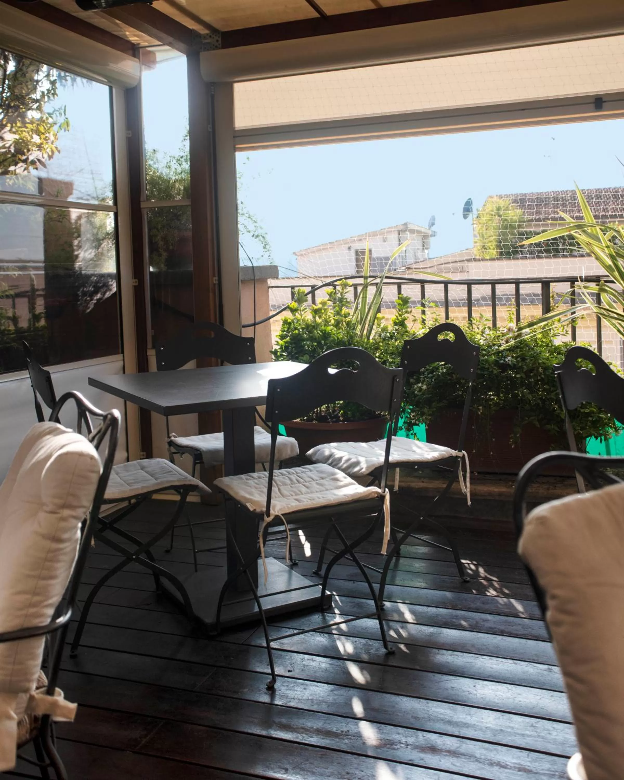 Patio in Hotel Scalinata Di Spagna