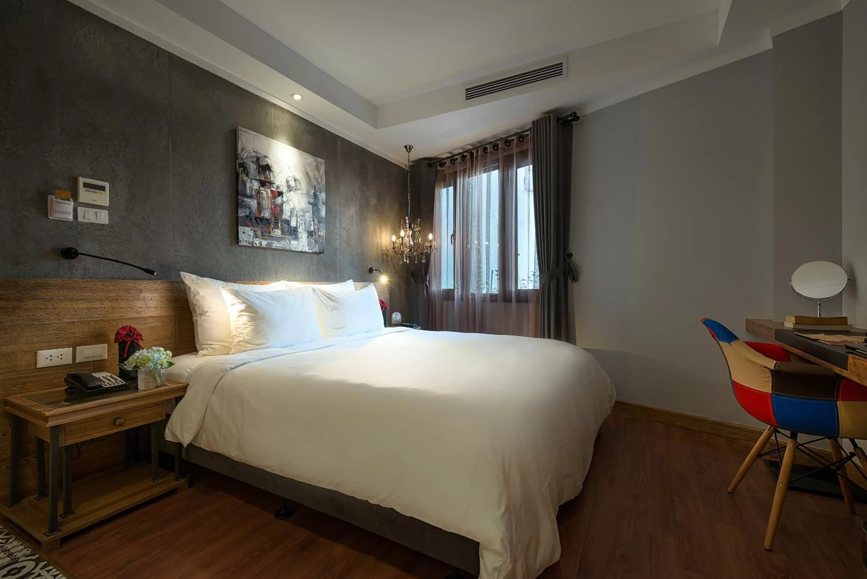 Photo of the whole room, Bed in Bespoke Trendy Hotel Hanoi