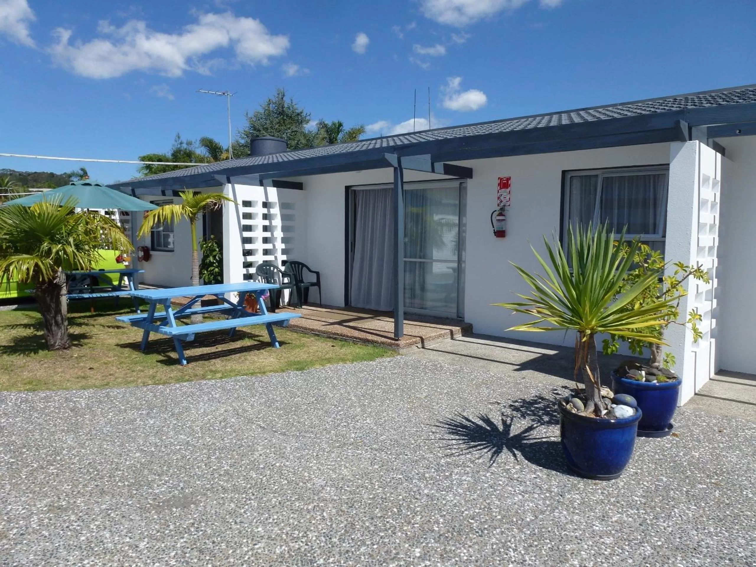 Facade/entrance in Mana-Nui Motel