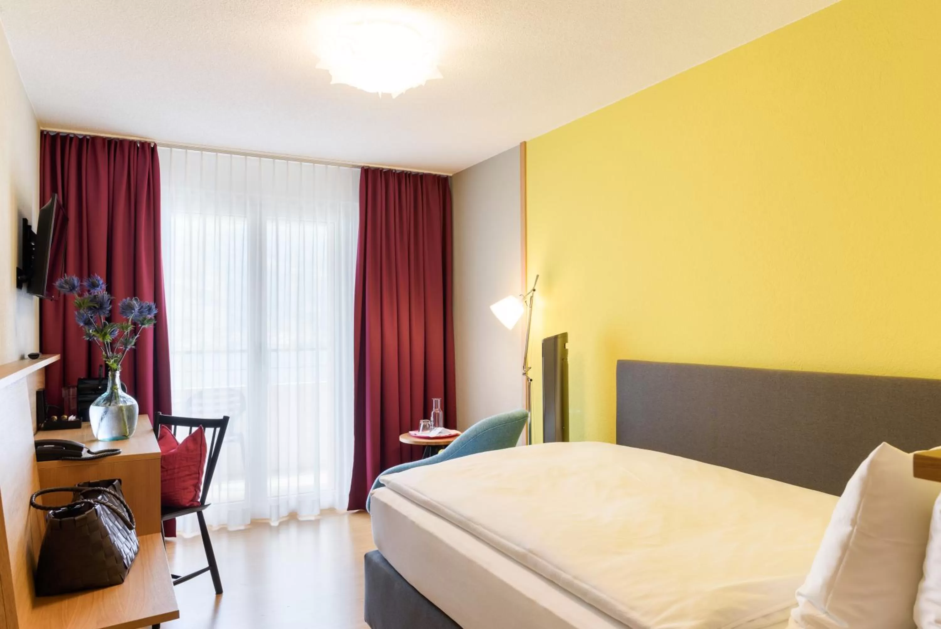 Bed in Seehotel Wilerbad Spa & Seminar