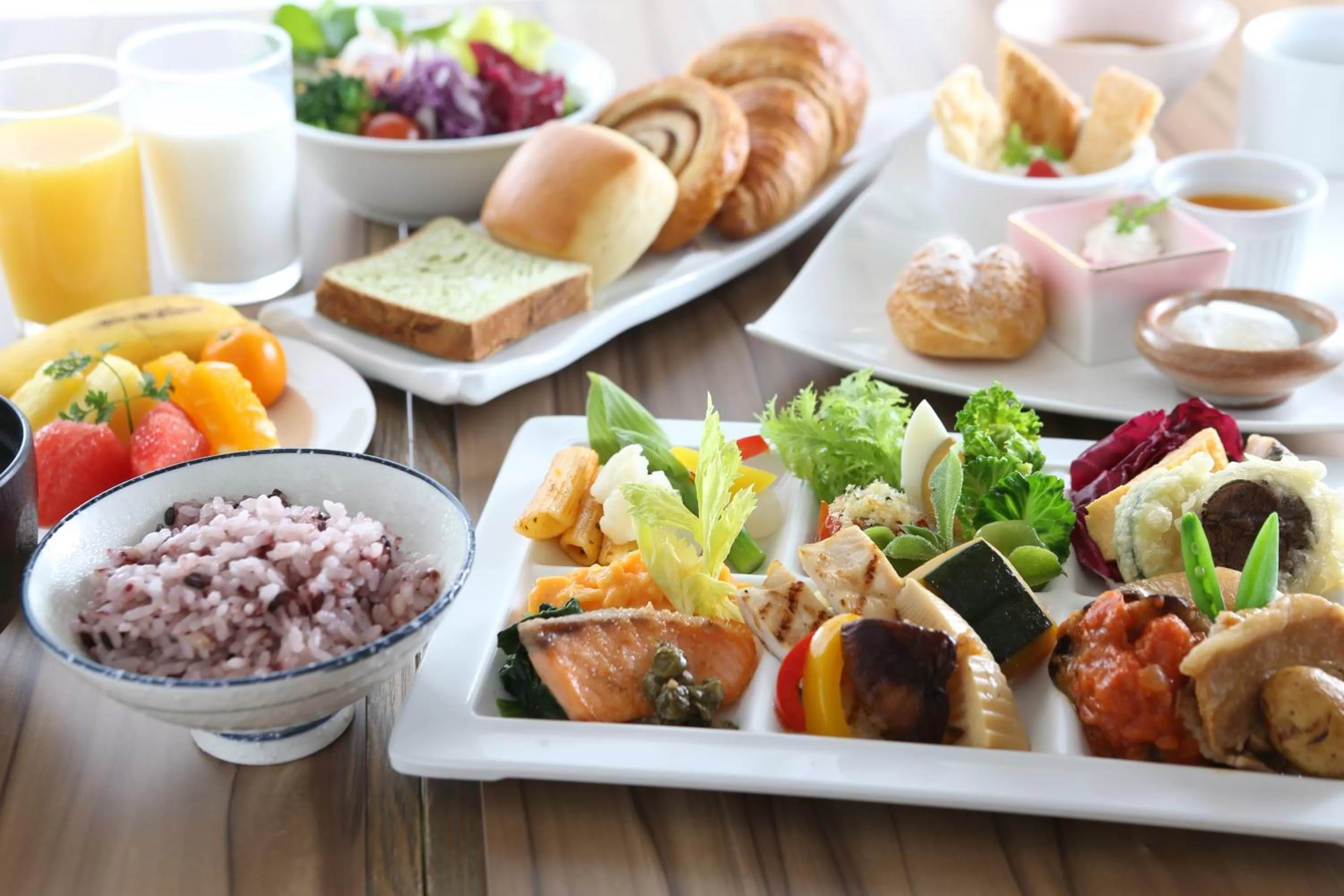 Breakfast in Okayama Koraku Hotel