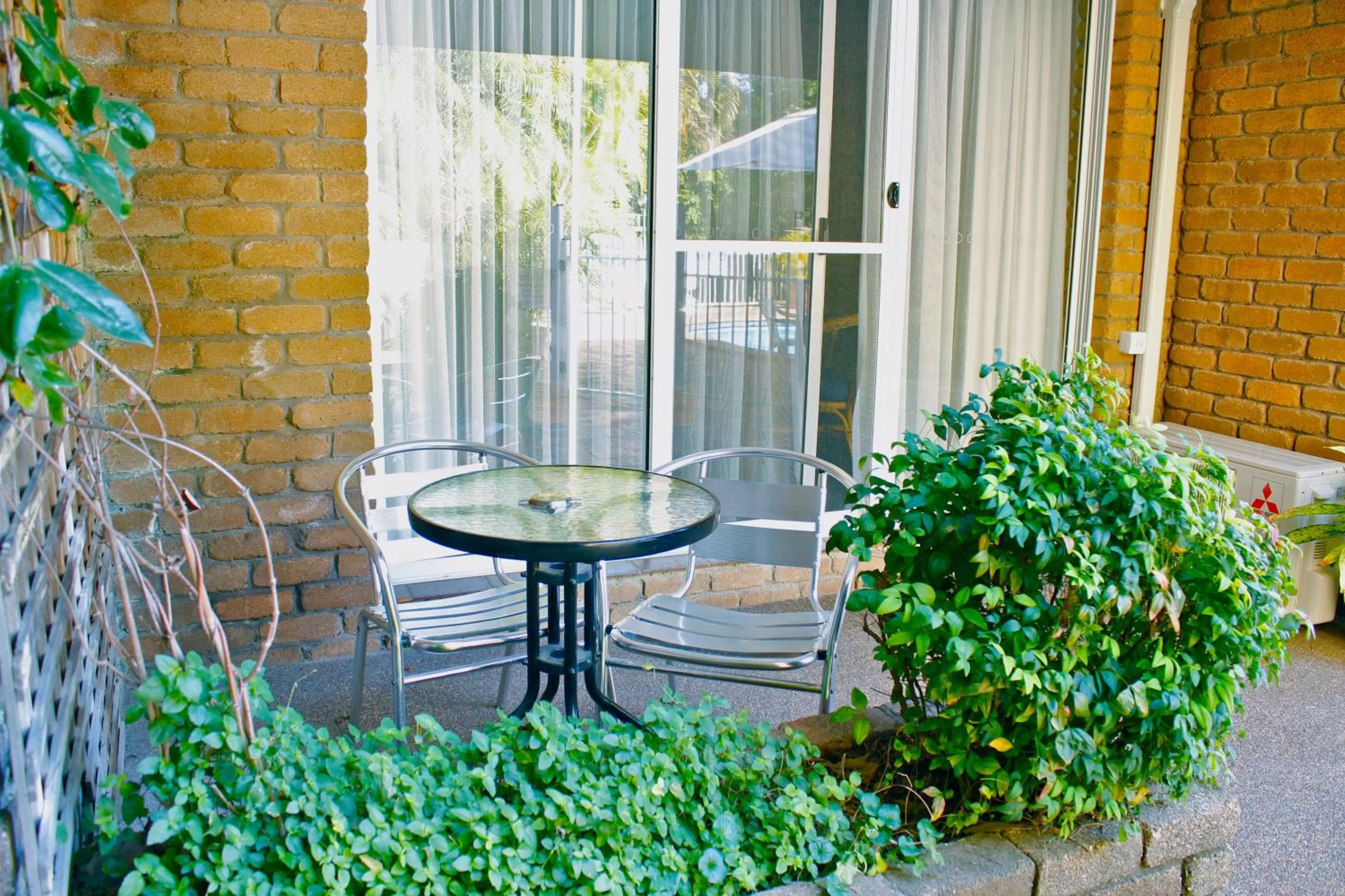 Balcony/Terrace in Aquajet Motel