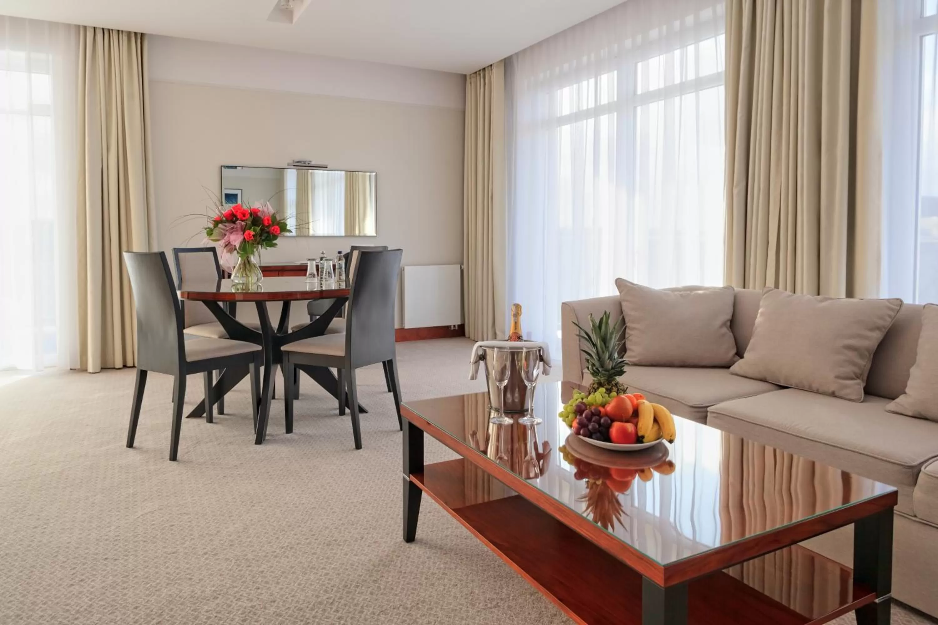 Living room in Grand Lubicz Uzdrowisko Ustka