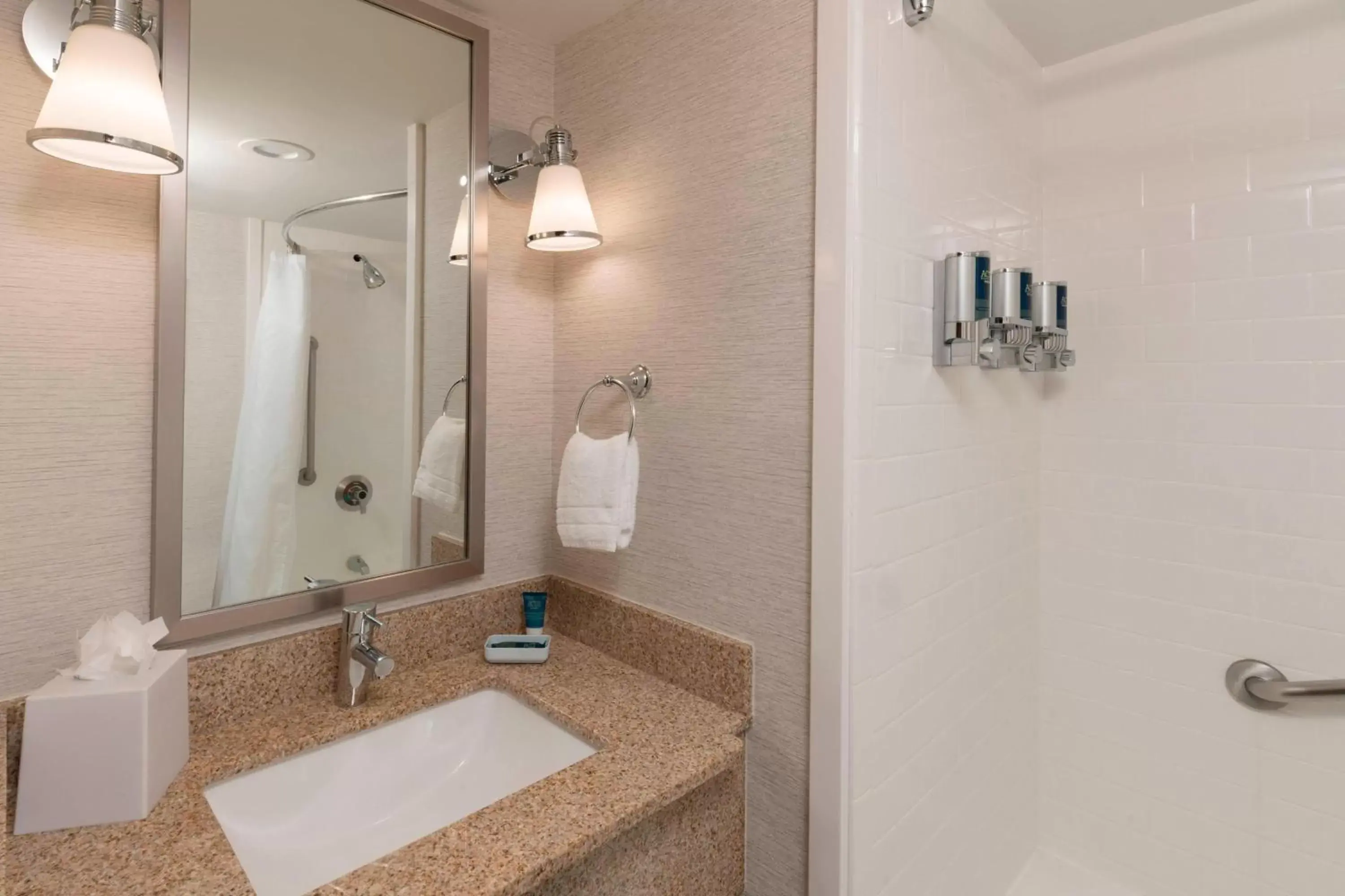 Bathroom in Four Points by Sheraton Boston Logan Airport Revere