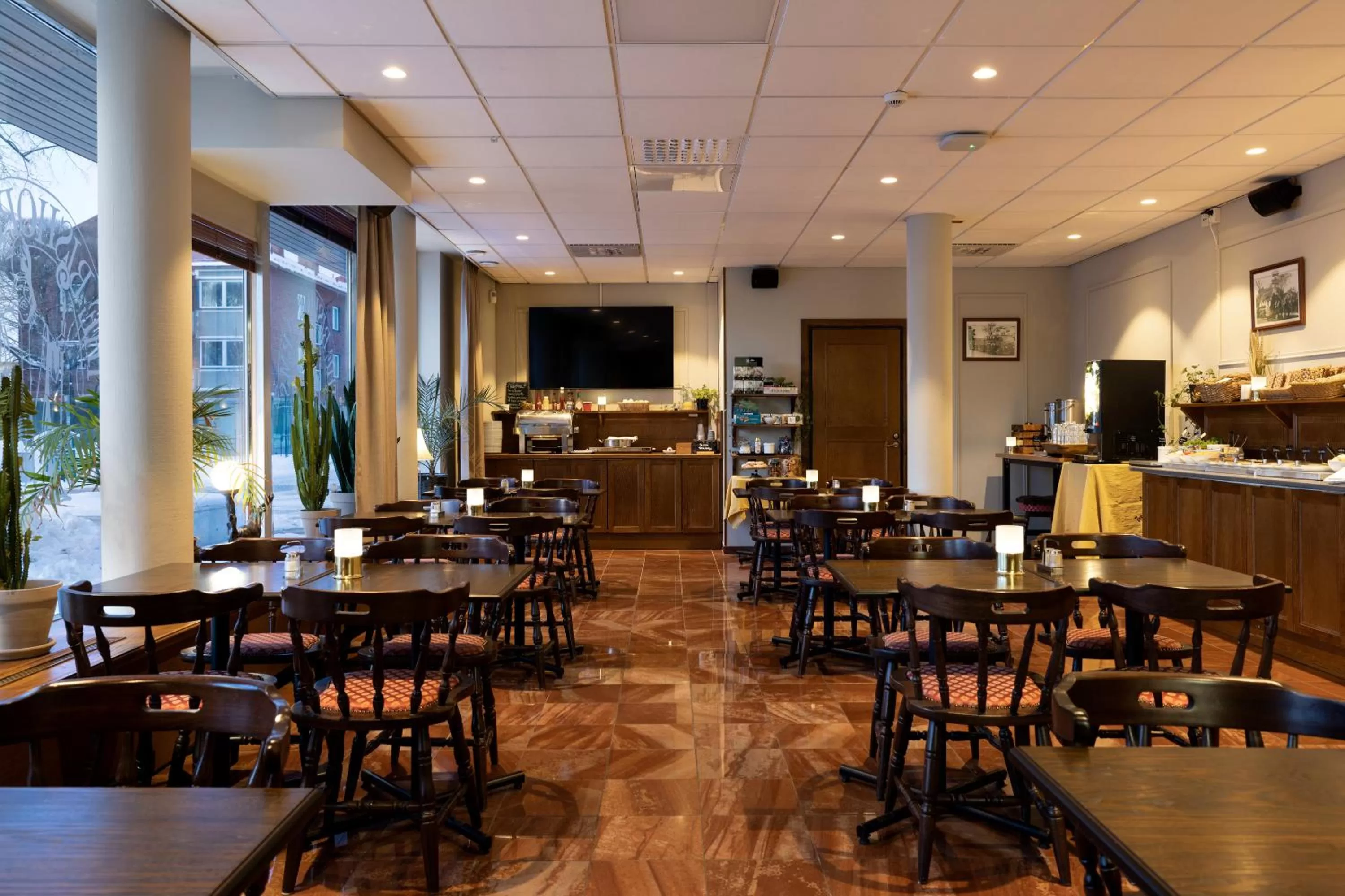 Breakfast in Hotel Bishops Arms Mora