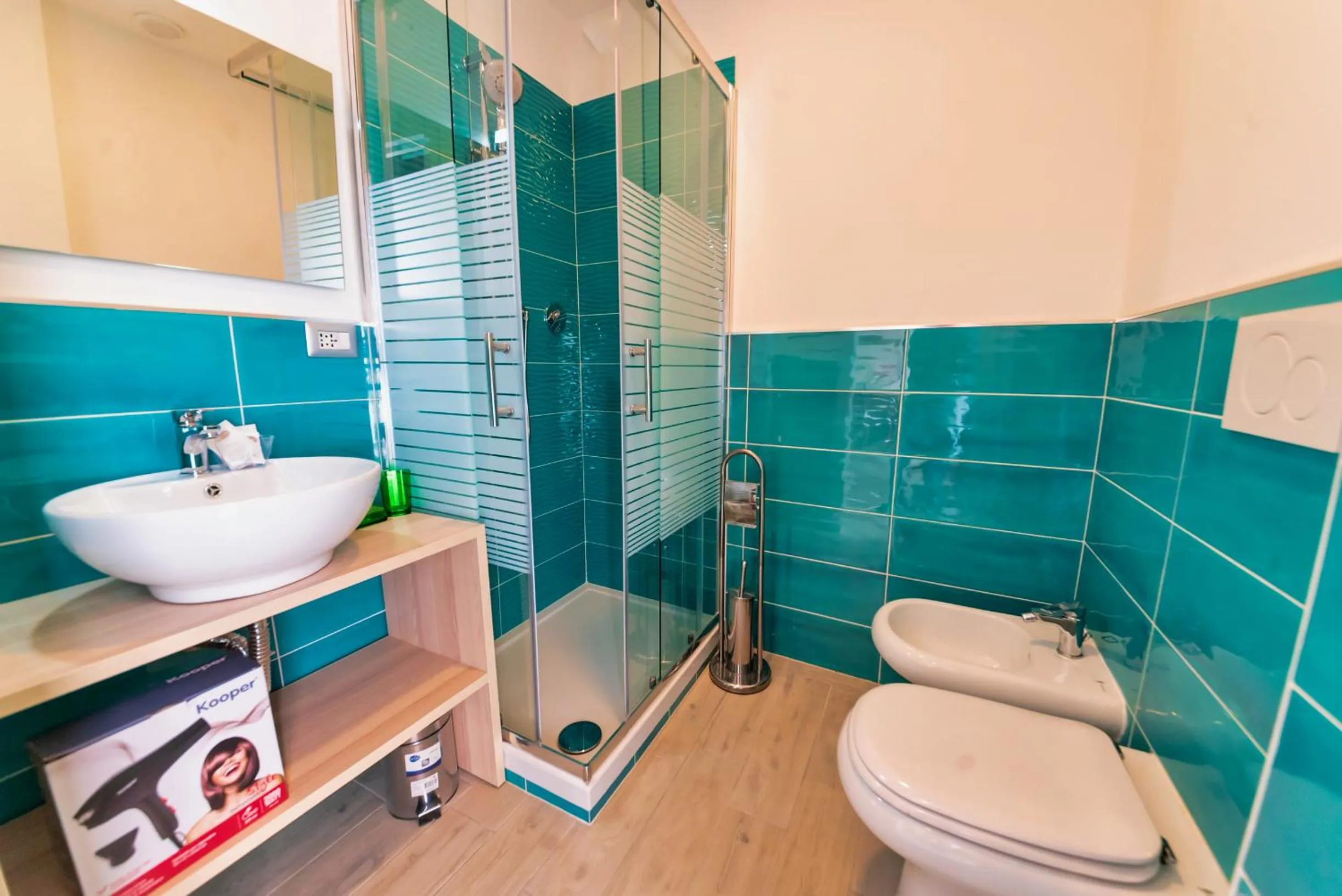 Bathroom in Hotel Balilla