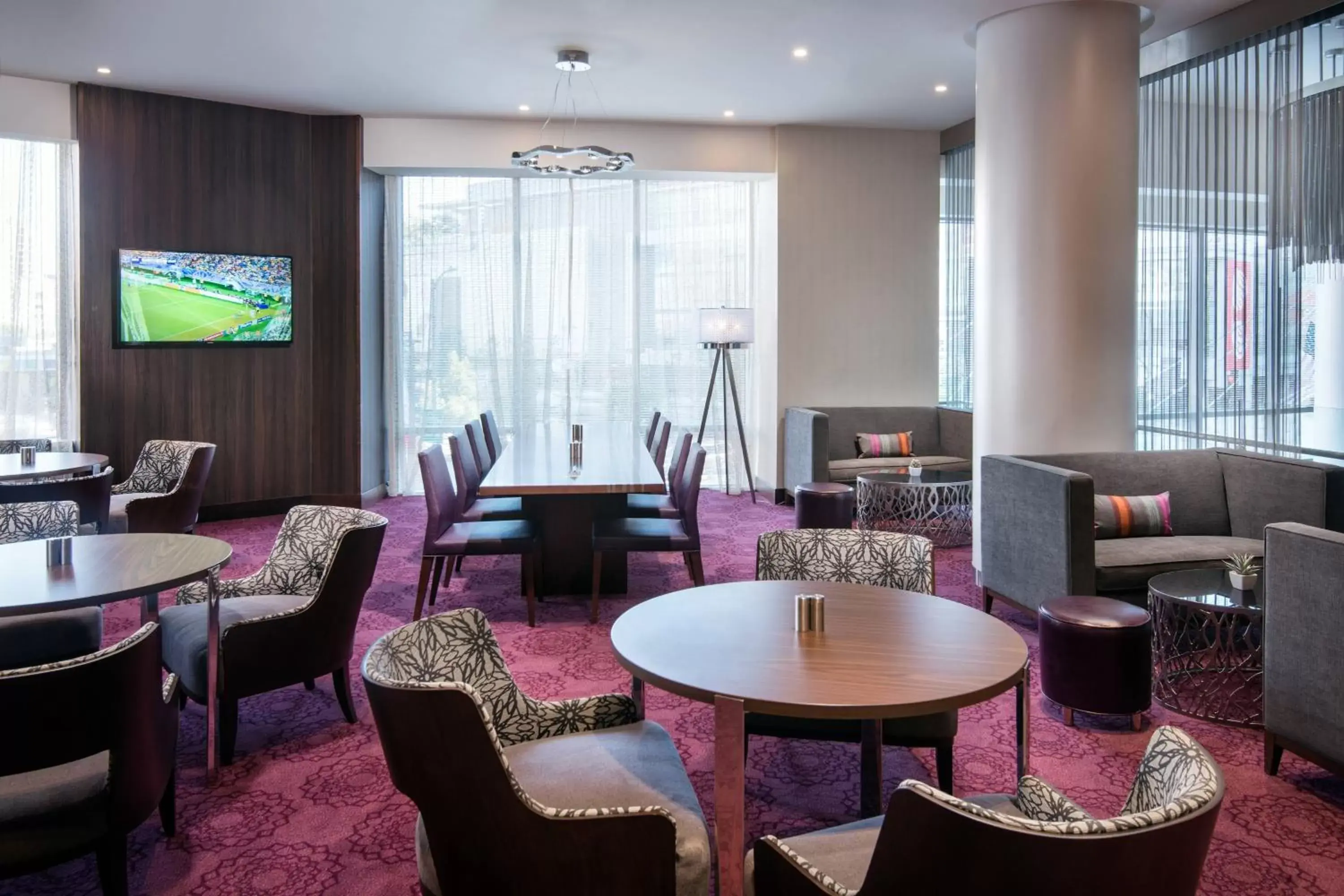 Lounge or bar, Lounge/Bar in Residence Inn by Marriott Los Angeles L.A. LIVE