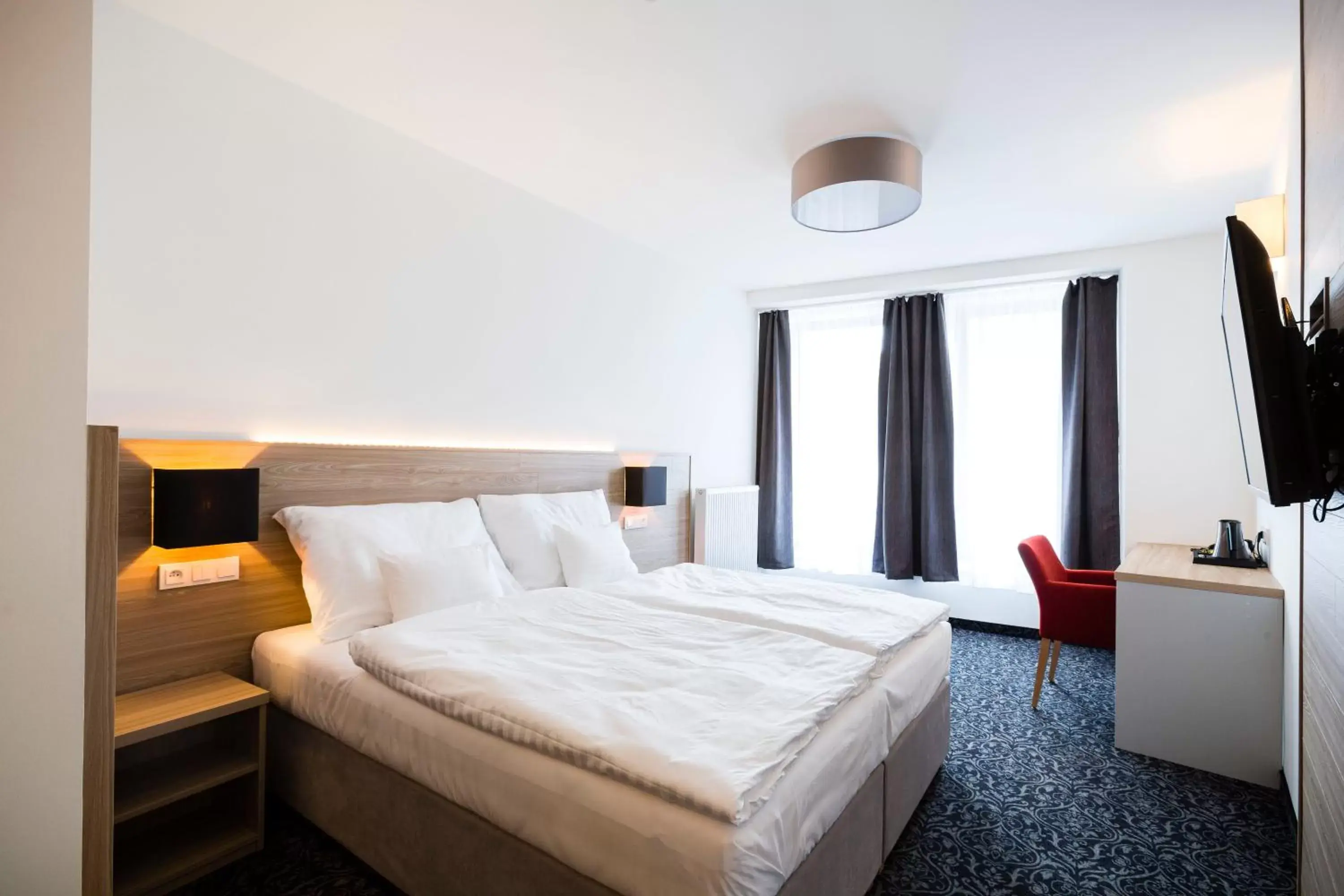 Bed in Hotel Koflík