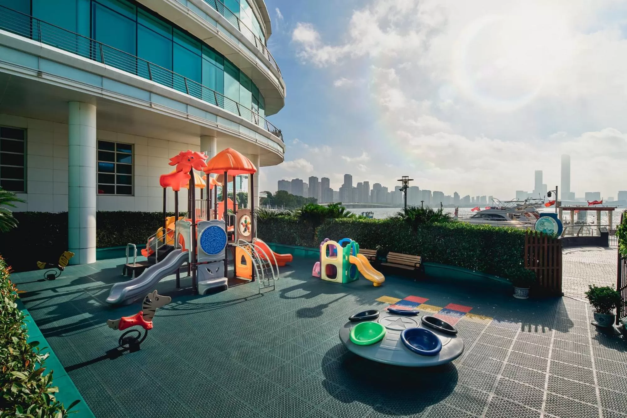 Children play ground in Crowne Plaza Suzhou by IHG