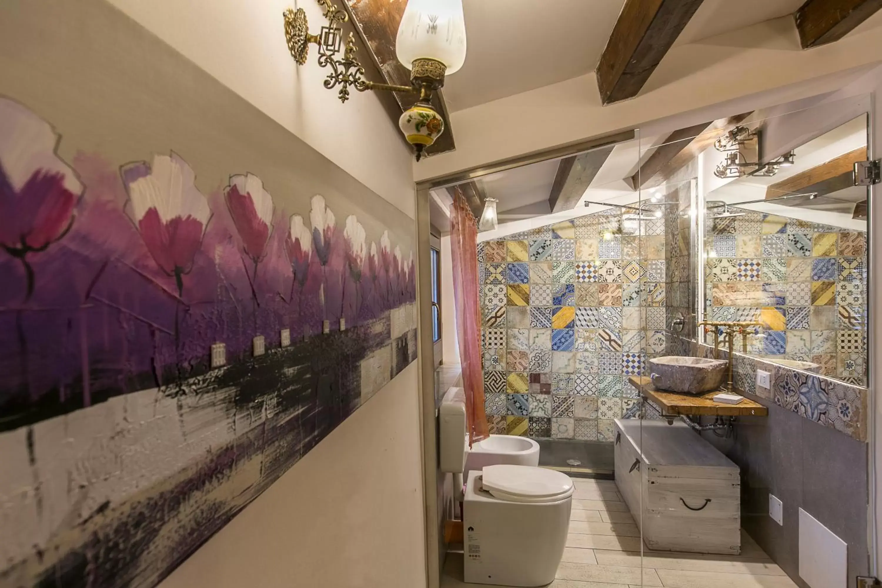 Bathroom in Porta di Castro Boutique Hotel