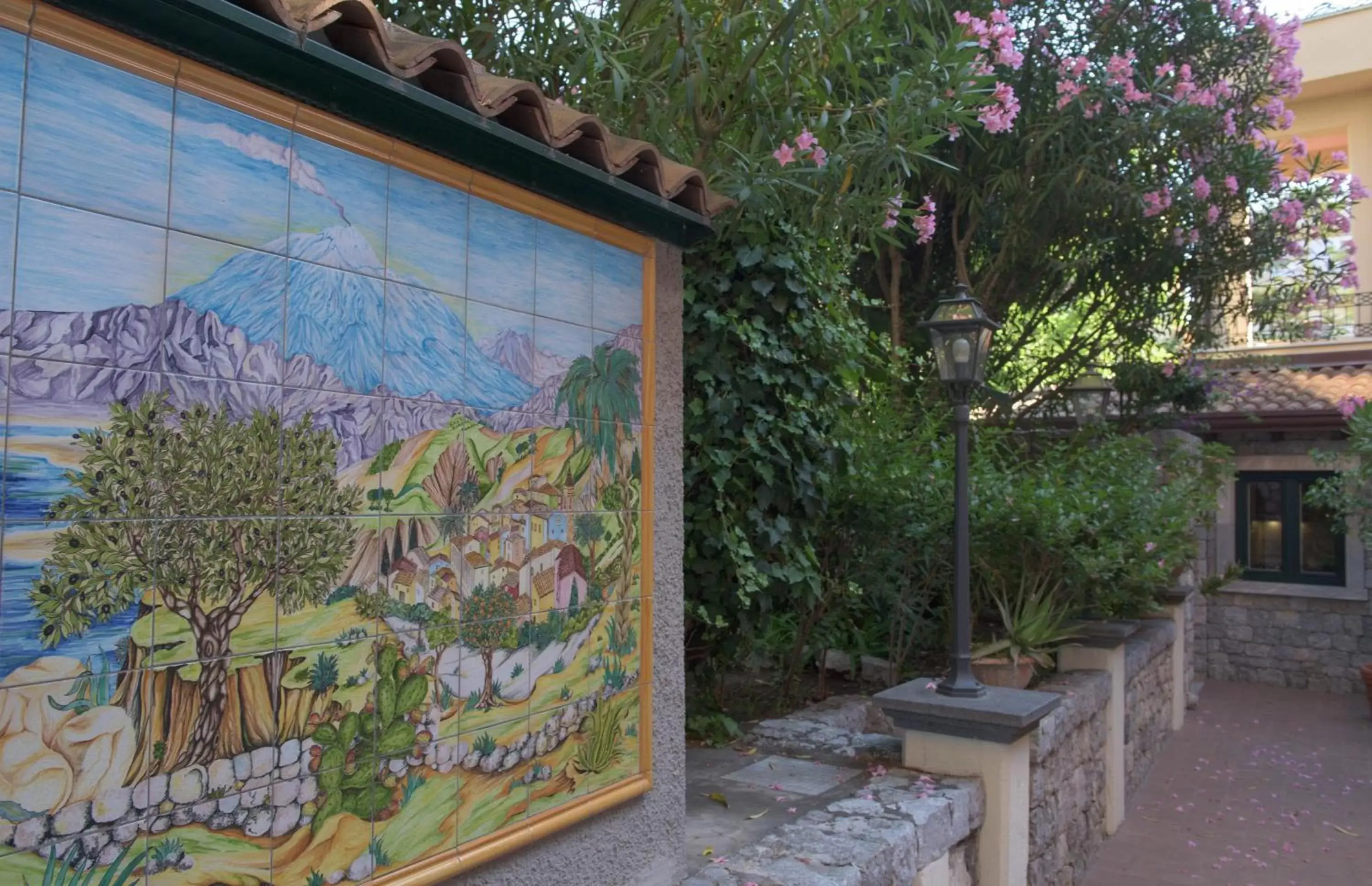 Decorative detail, Patio/Outdoor Area in Hotel Villa Schuler