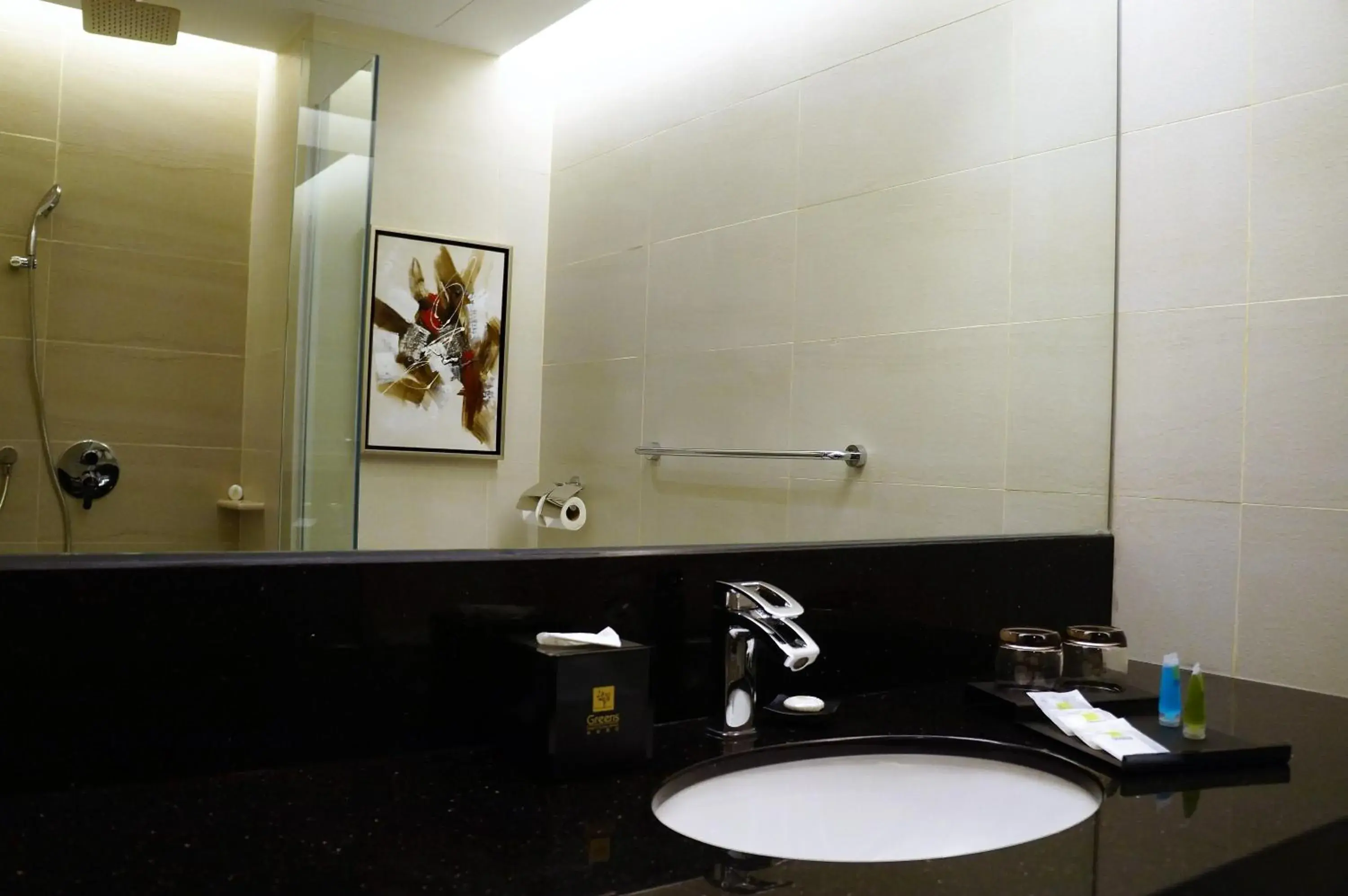 Bathroom in Greens Hotel & Suites