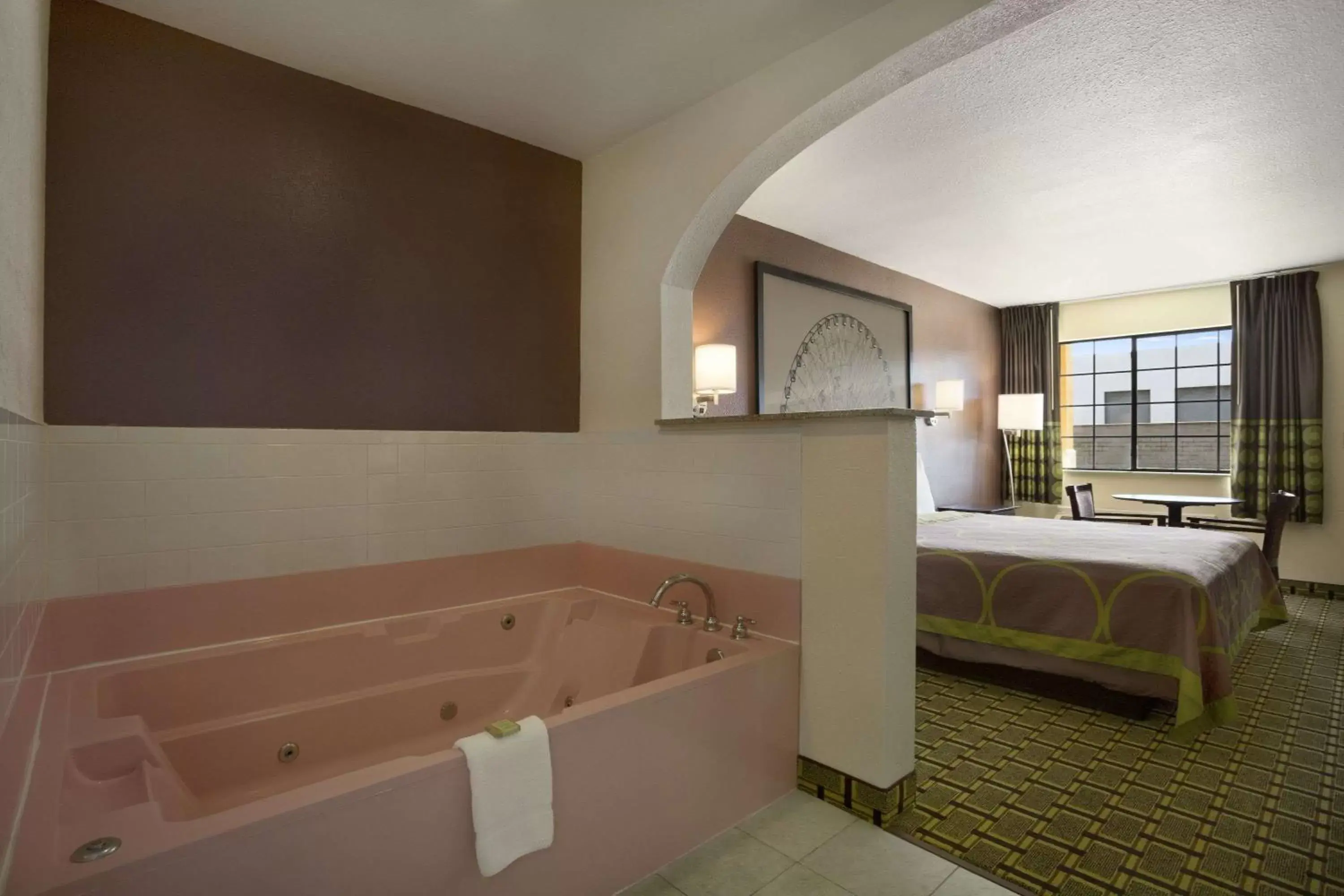 Photo of the whole room, Bathroom in Super 8 by Wyndham Grand Prairie Southwest