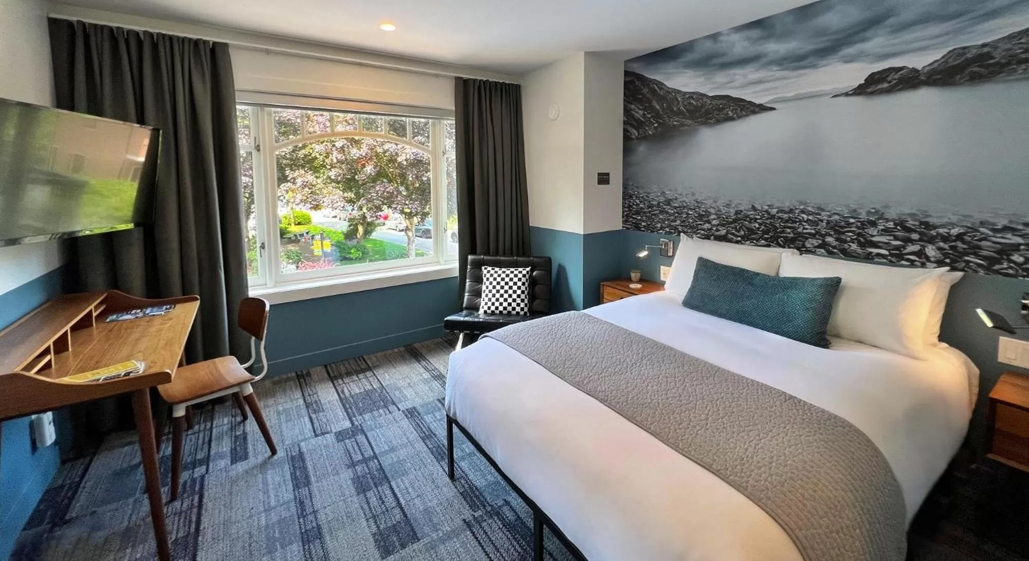 Bed in Artisan Suites on Bowen