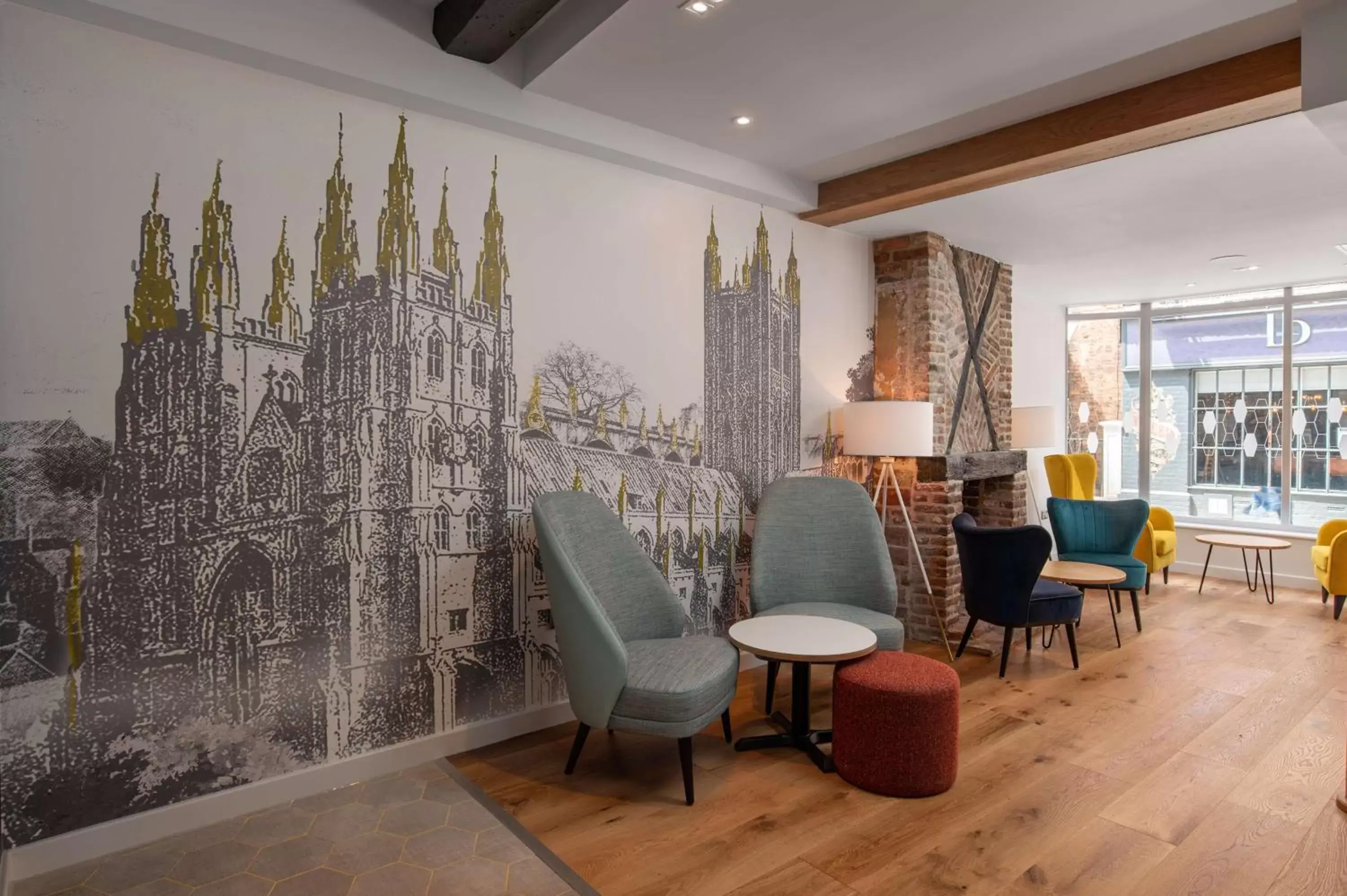 Lobby or reception in Hampton by Hilton Canterbury Lobby or reception in Hampton by Hilton Canterbury