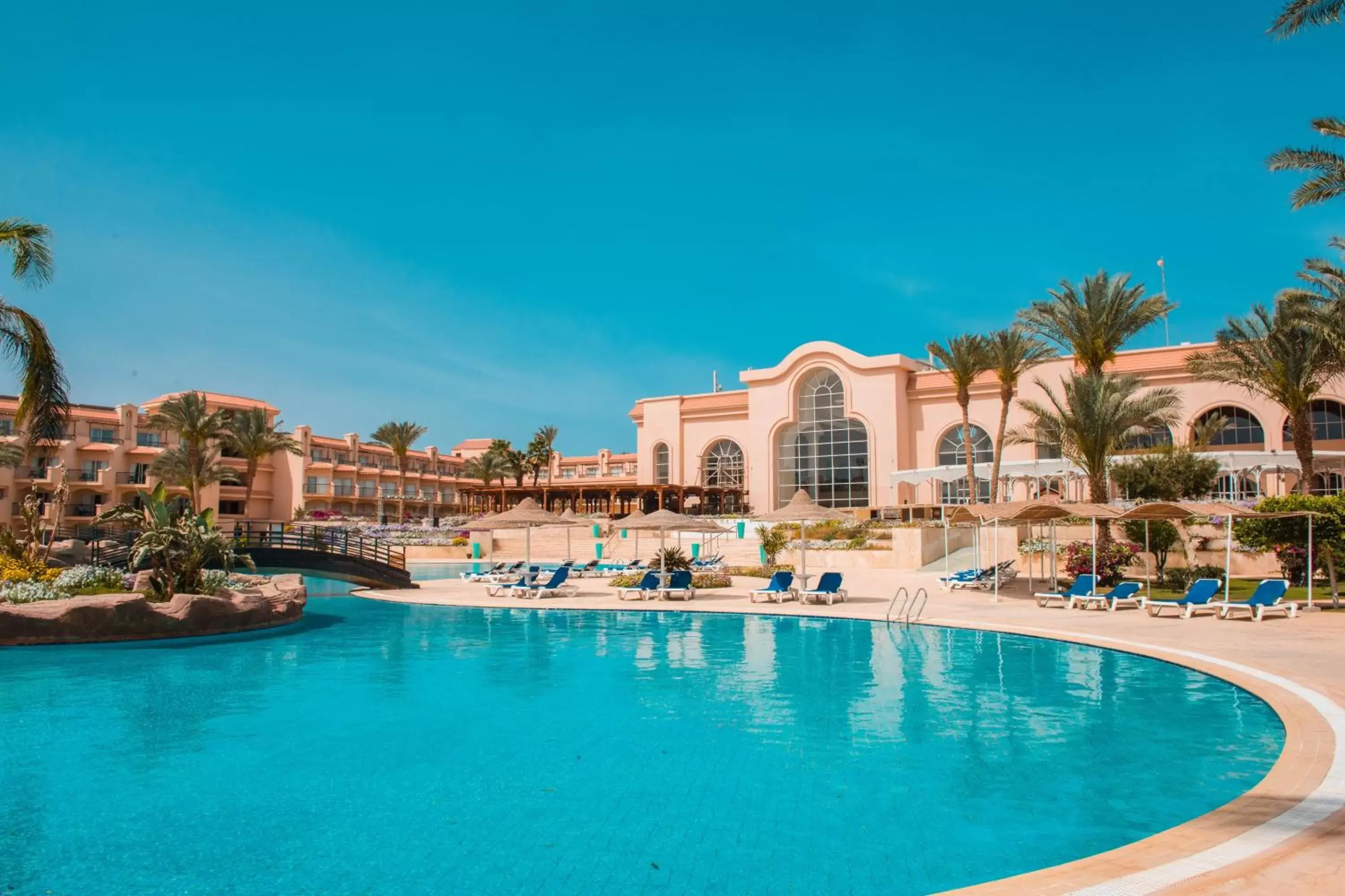 Property building, Swimming Pool in Pyramisa Beach Resort Sahl Hasheesh