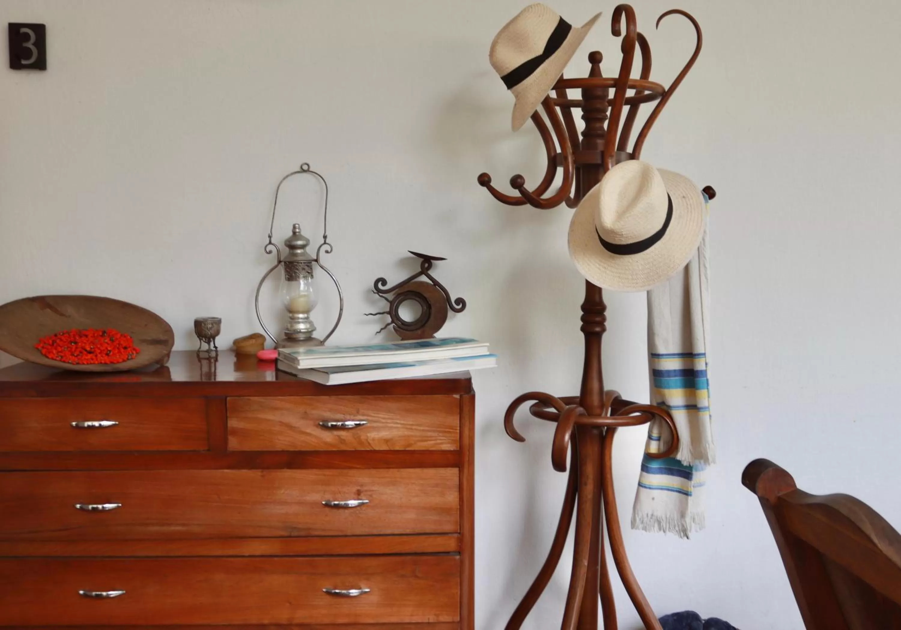 Decorative detail in La Cabaña Ecohotel - Valle del Cocora