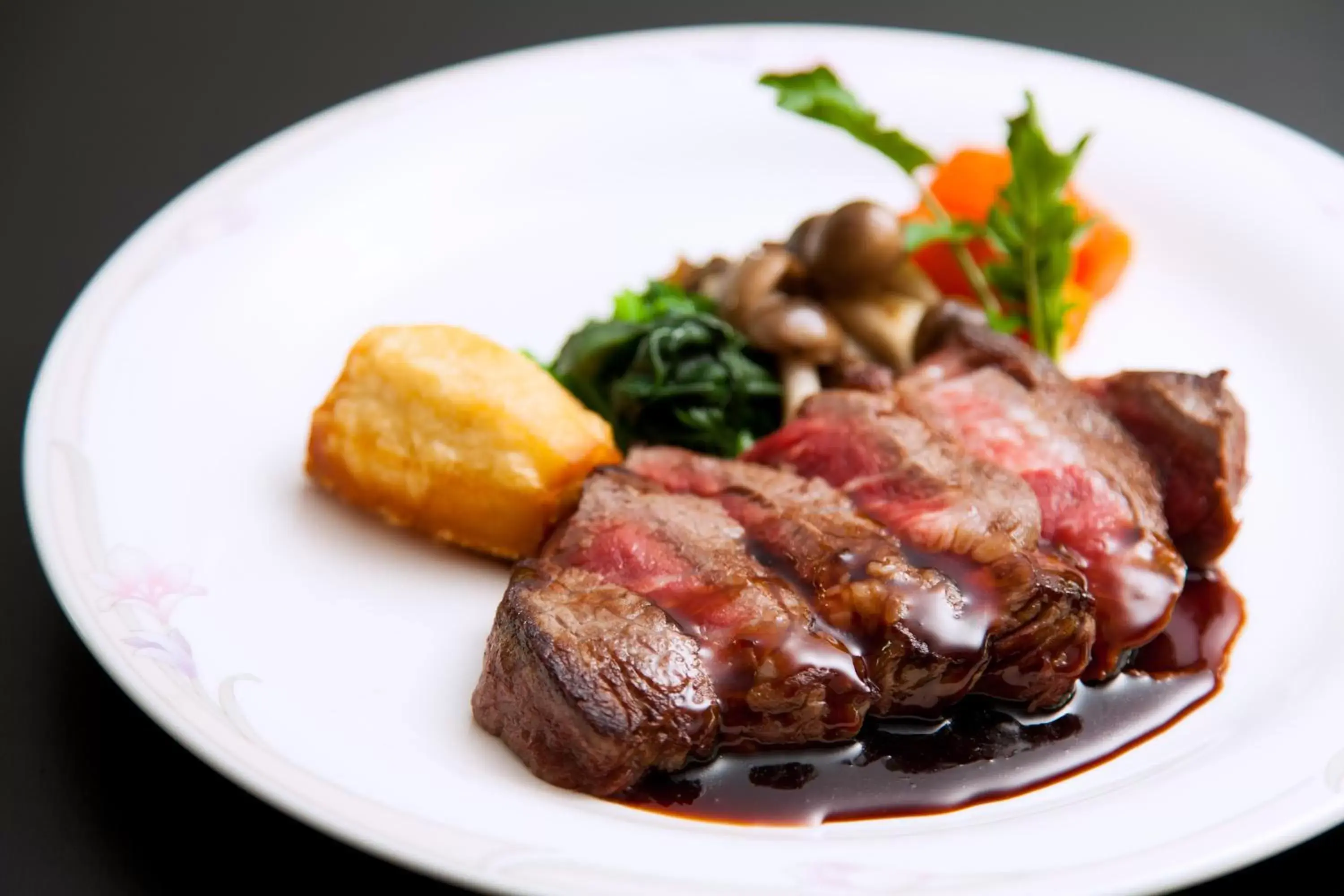 Food close-up in Hotel Oak Forest Food close-up in Hotel Oak Forest