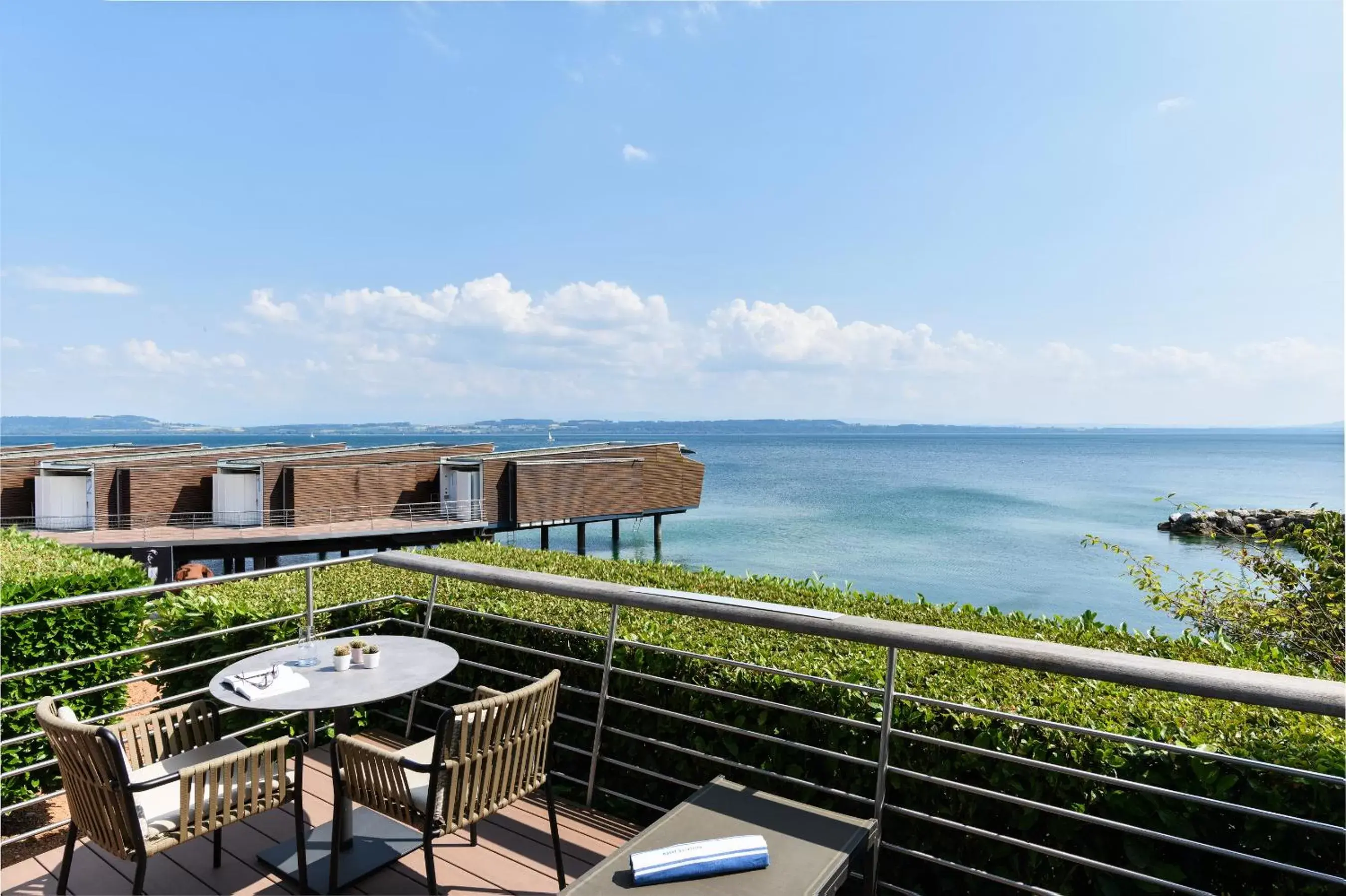 Balcony/Terrace in Hotel Palafitte