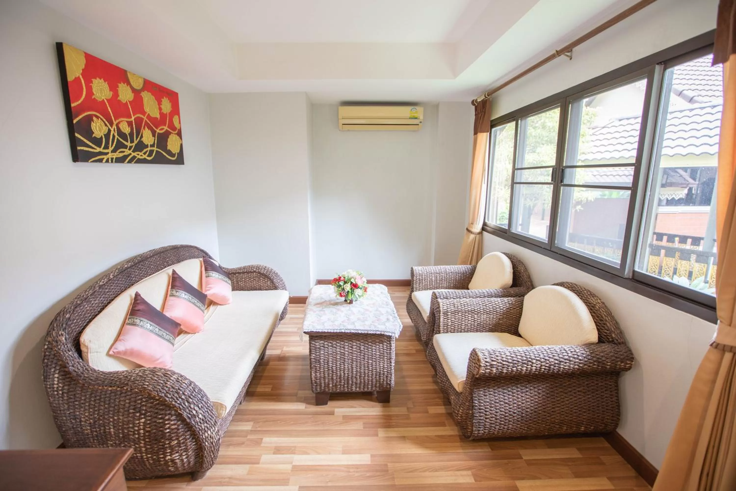 Living room in Luckswan Resort Chiang Rai - SHA Extra Plus