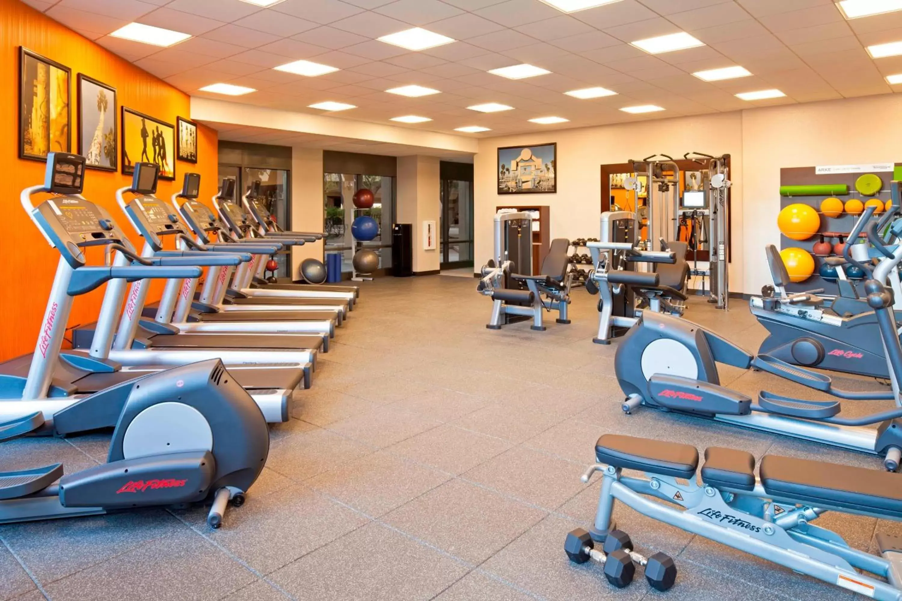 Fitness centre/facilities, Fitness Center/Facilities in Residence Inn by Marriott Los Angeles LAX/Century Boulevard