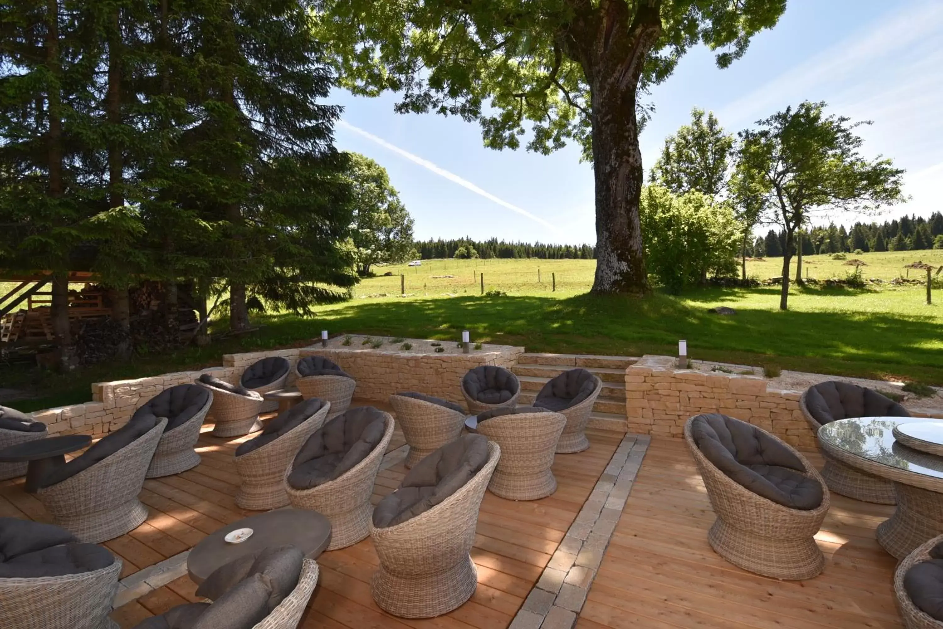 Patio in Le Tillau