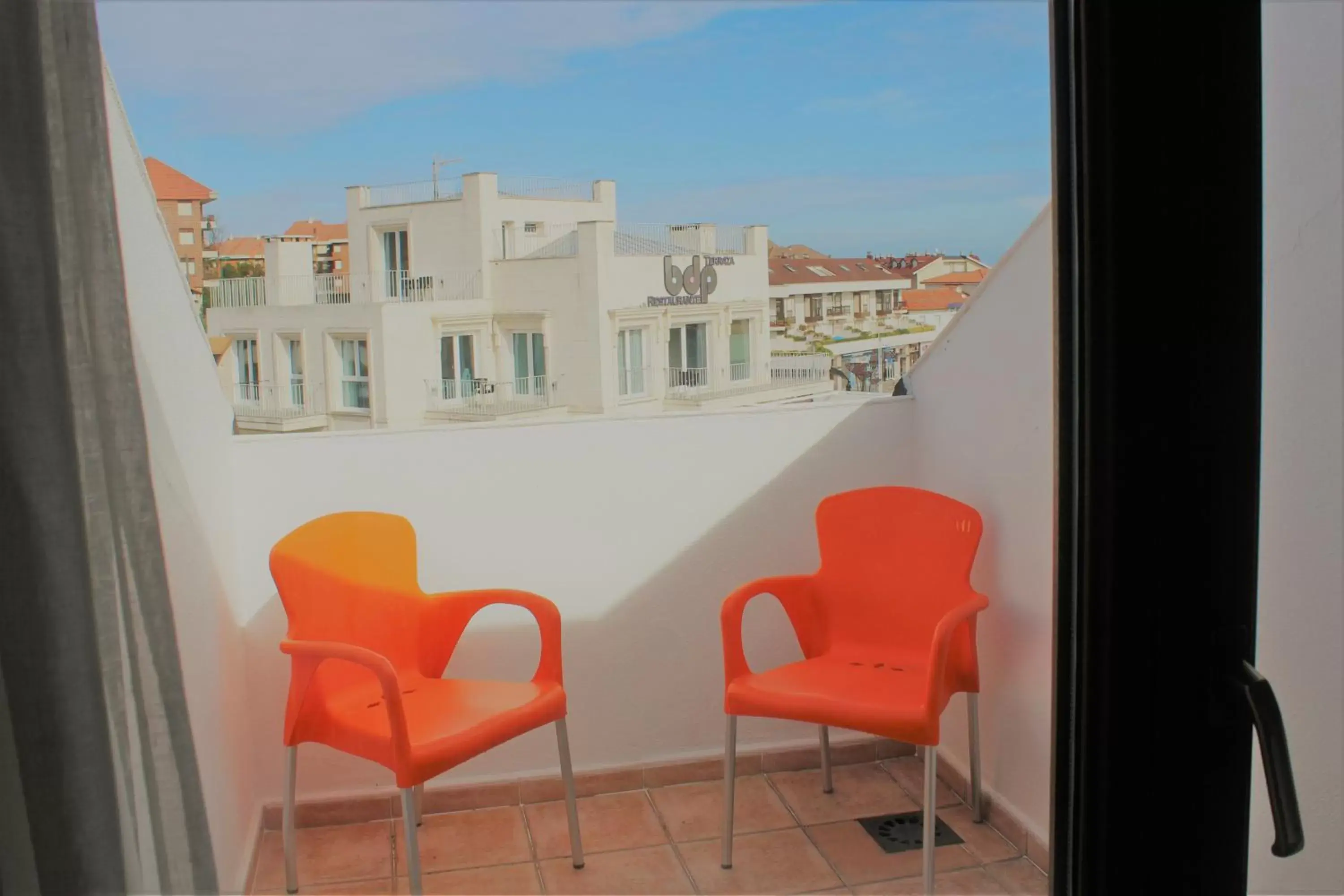 Balcony/Terrace in Hotel Spa El Muelle de Suances