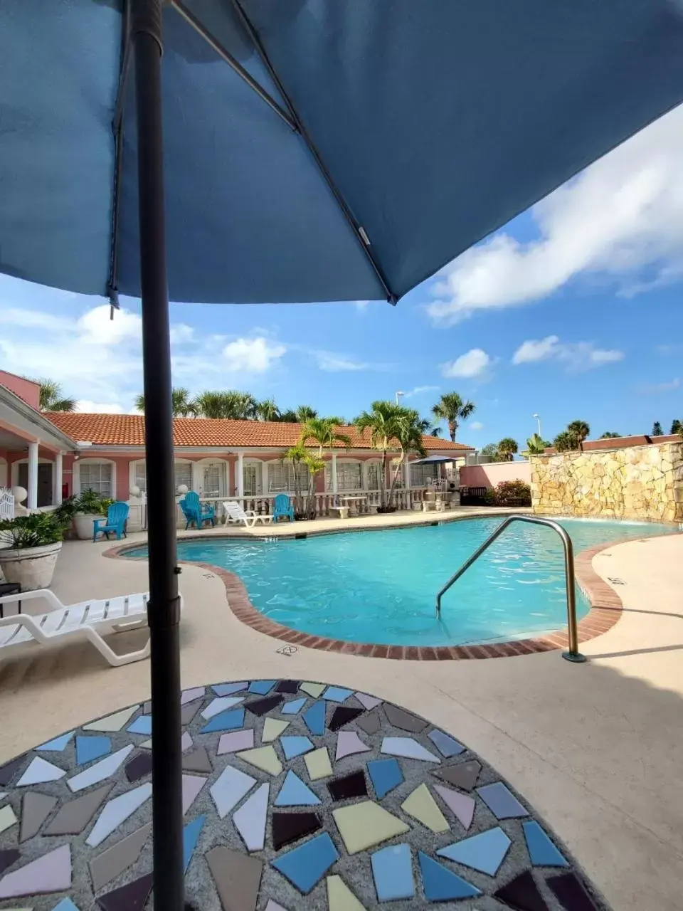 Pool view in Blind Pass Resort Motel Pool view in Blind Pass Resort Motel