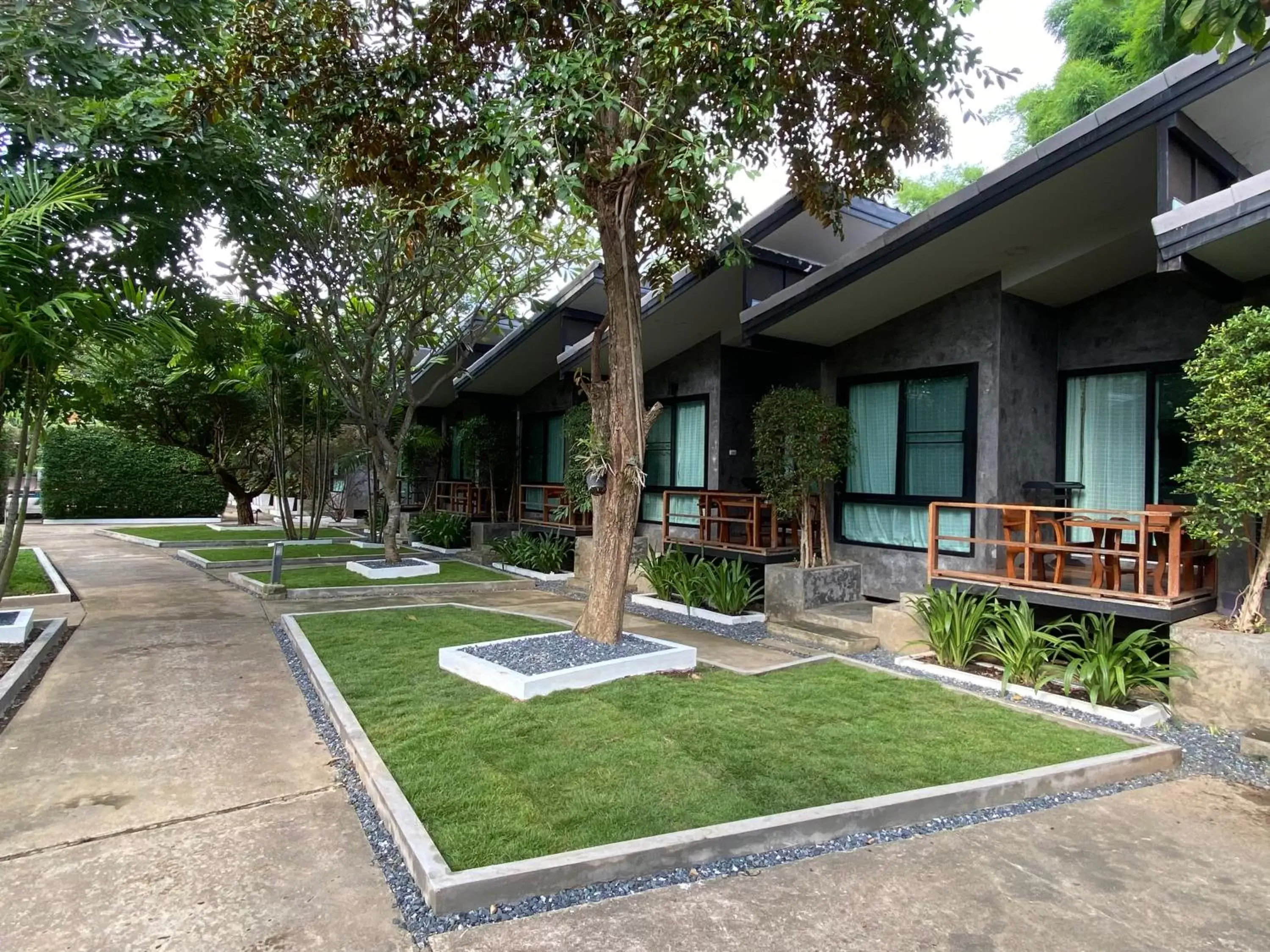 Garden view, Property Building in Family House Zen Boutique Resort