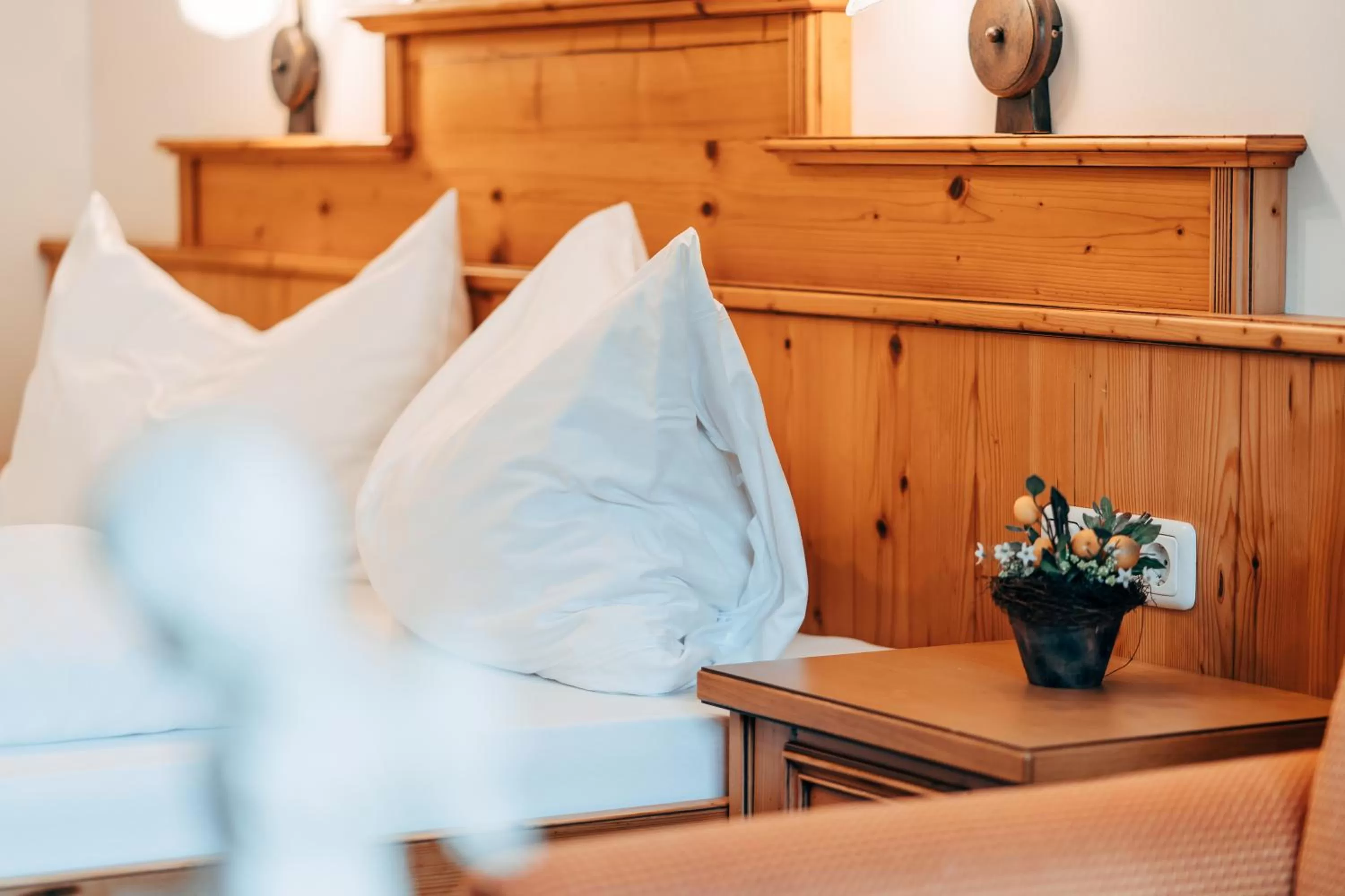 Decorative detail, Bed in POST POST Hotel - Alpine Boutique Hotel & Spa