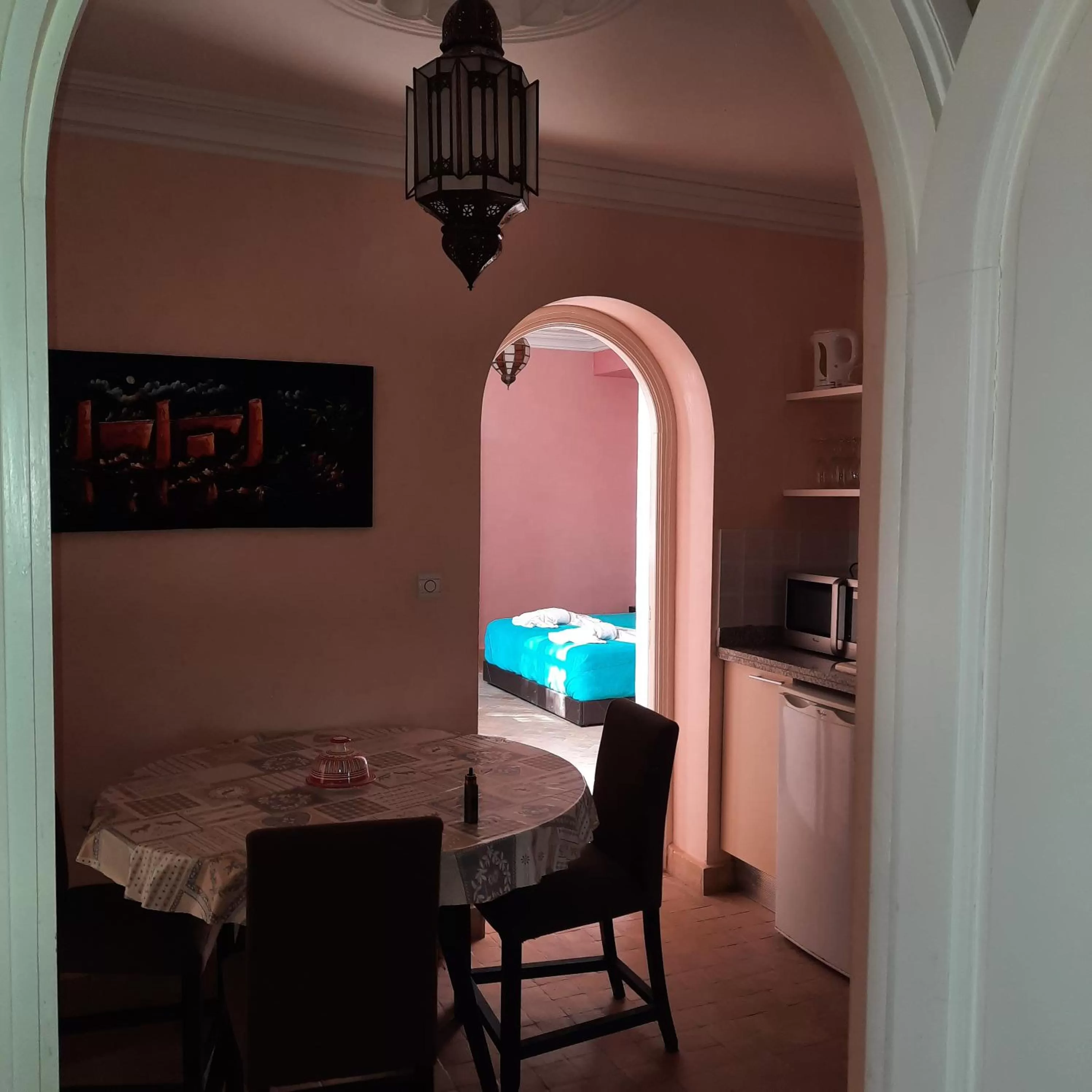 Bedroom, Dining Area in Résidence Habiba