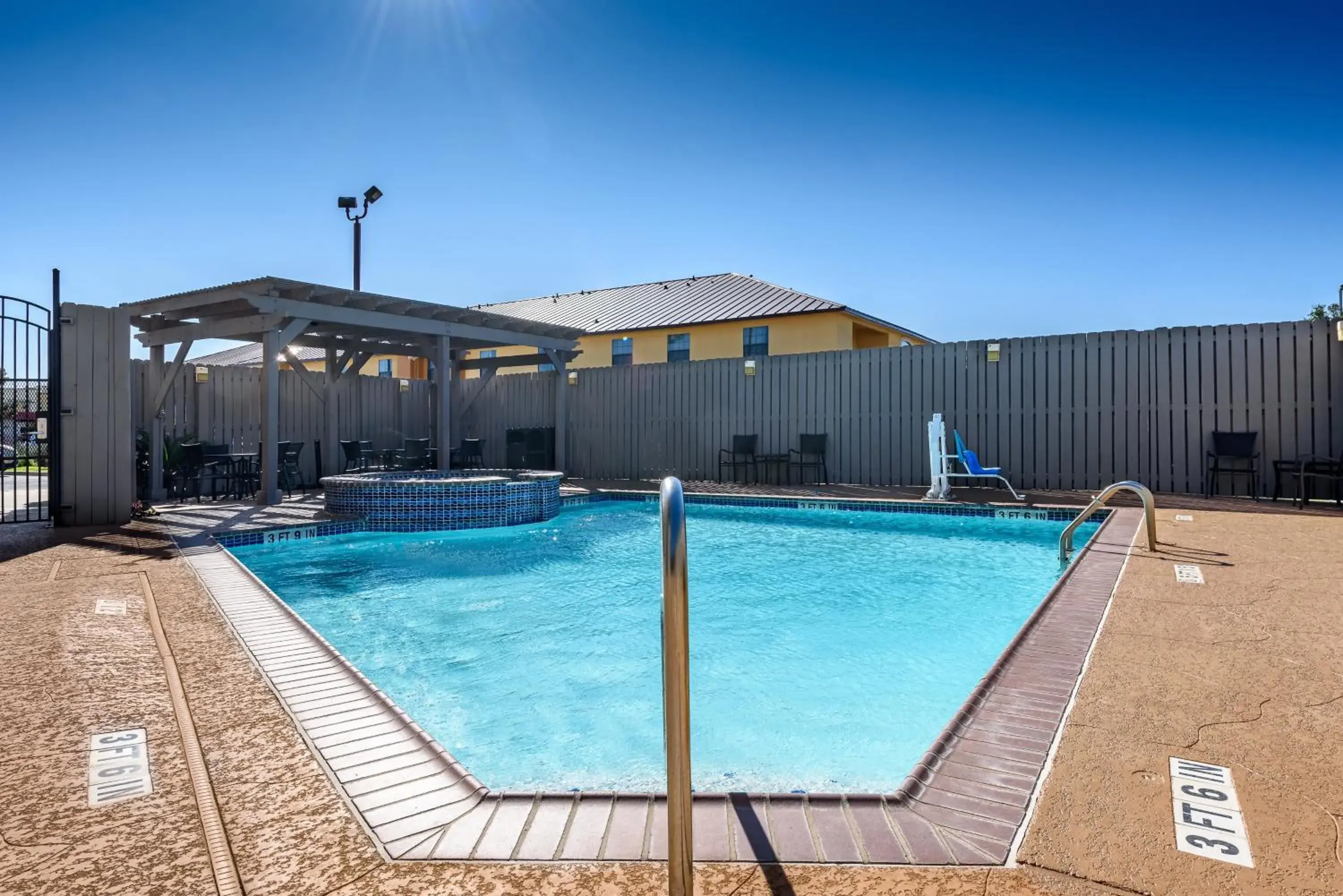 Swimming Pool in Holiday Inn Express Hotel and Suites Bastrop, an IHG Hotel
