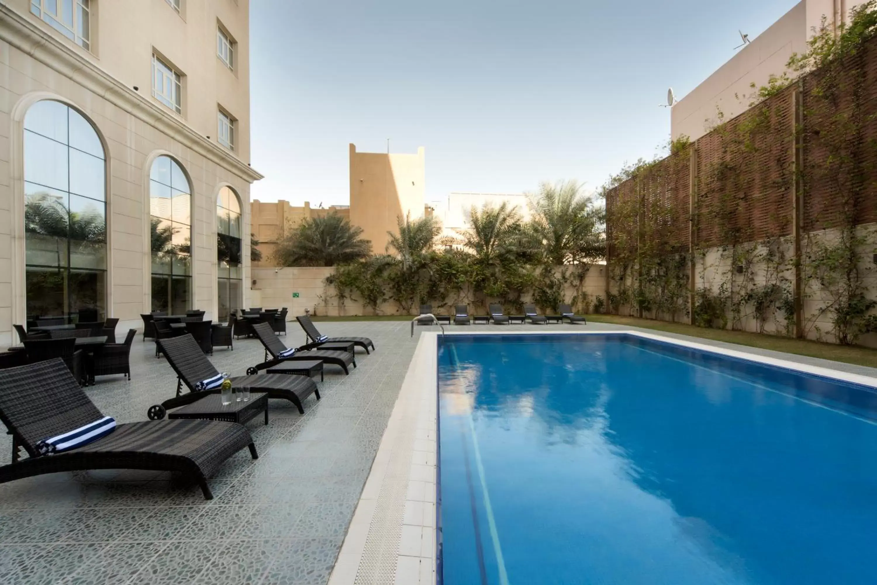 Pool view, Swimming Pool in Concorde Hotel Doha