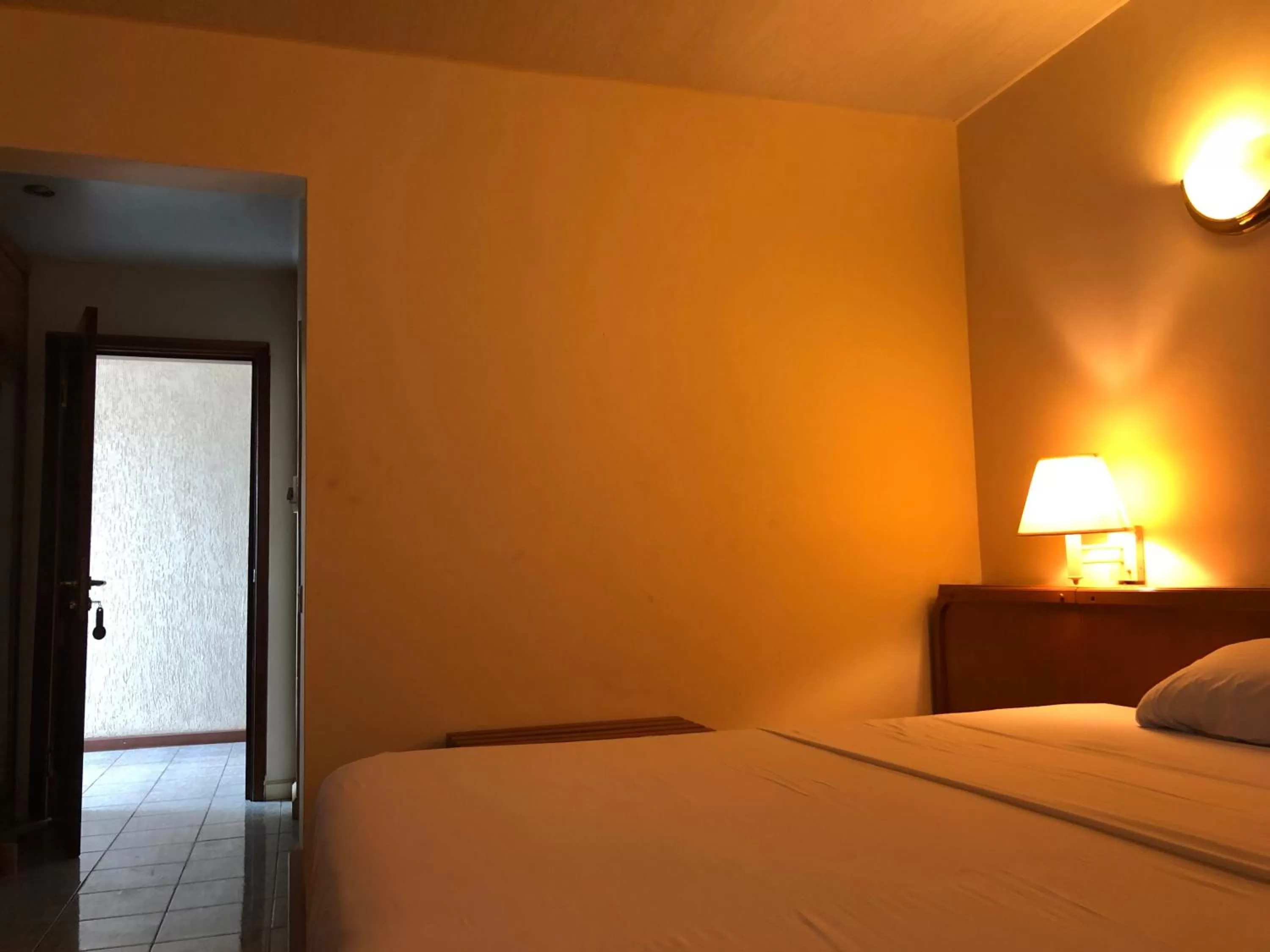 Bed in Maple Leaf Korean Hotel