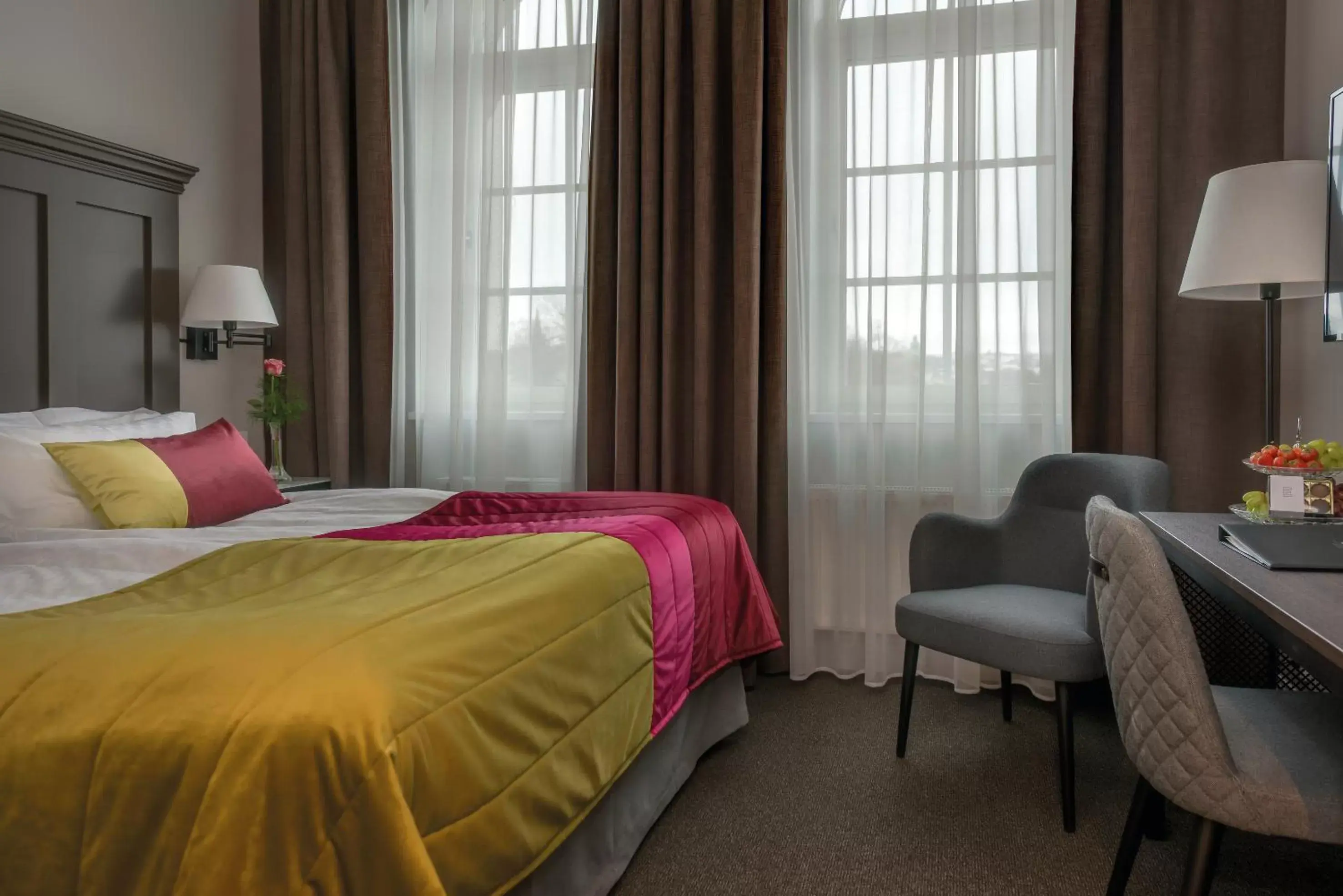 Bedroom, Bed in Elite Stora Hotellet