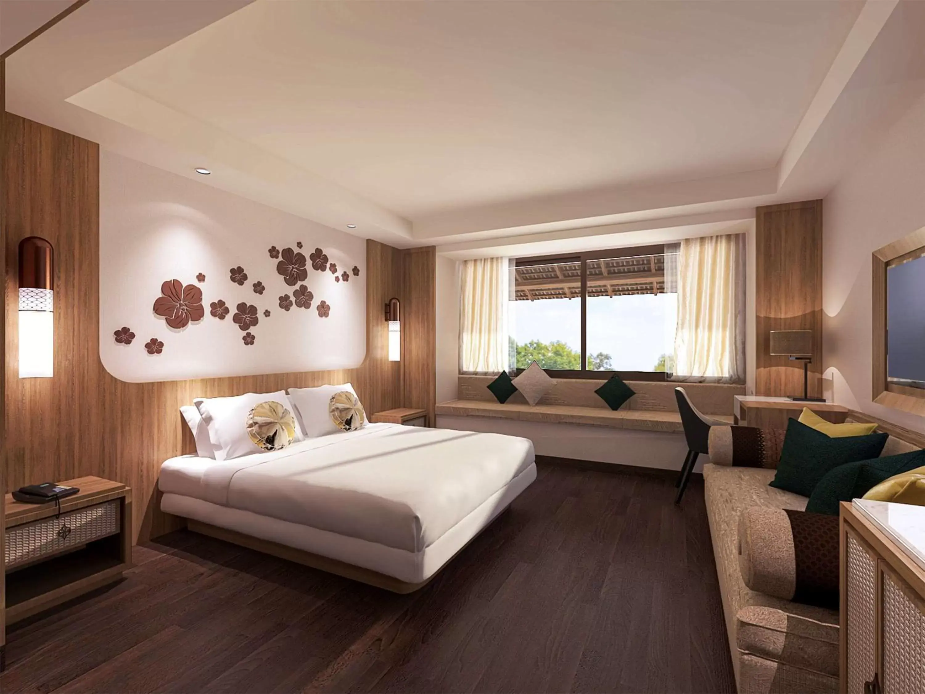 Bedroom in Novotel Bogor Golf Resort