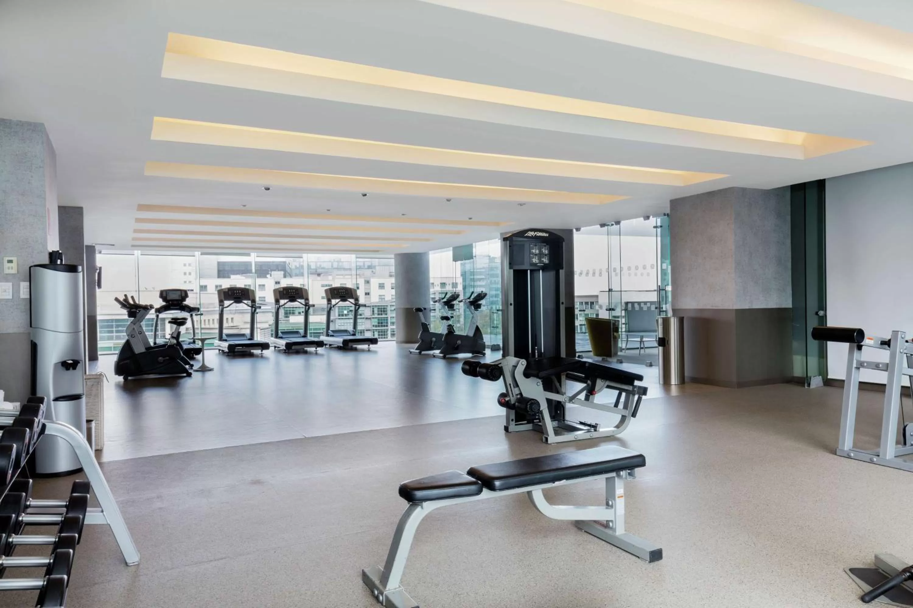 Fitness centre/facilities in Hilton Garden Inn Mexico City Santa Fe