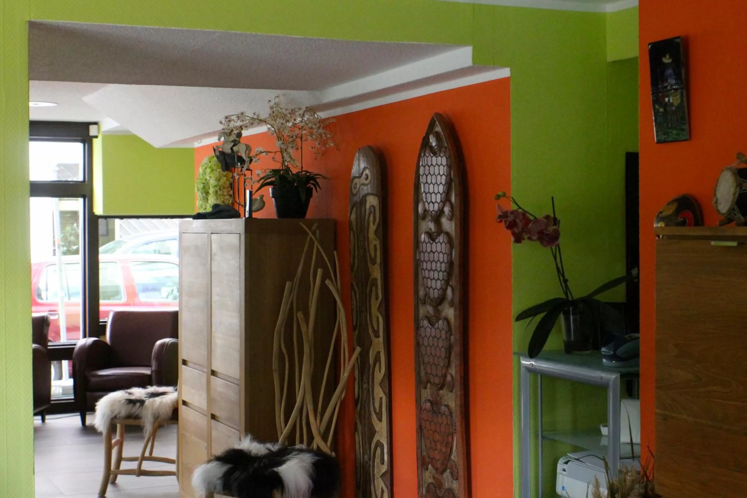 Lobby or reception in Hotel Donnersberg