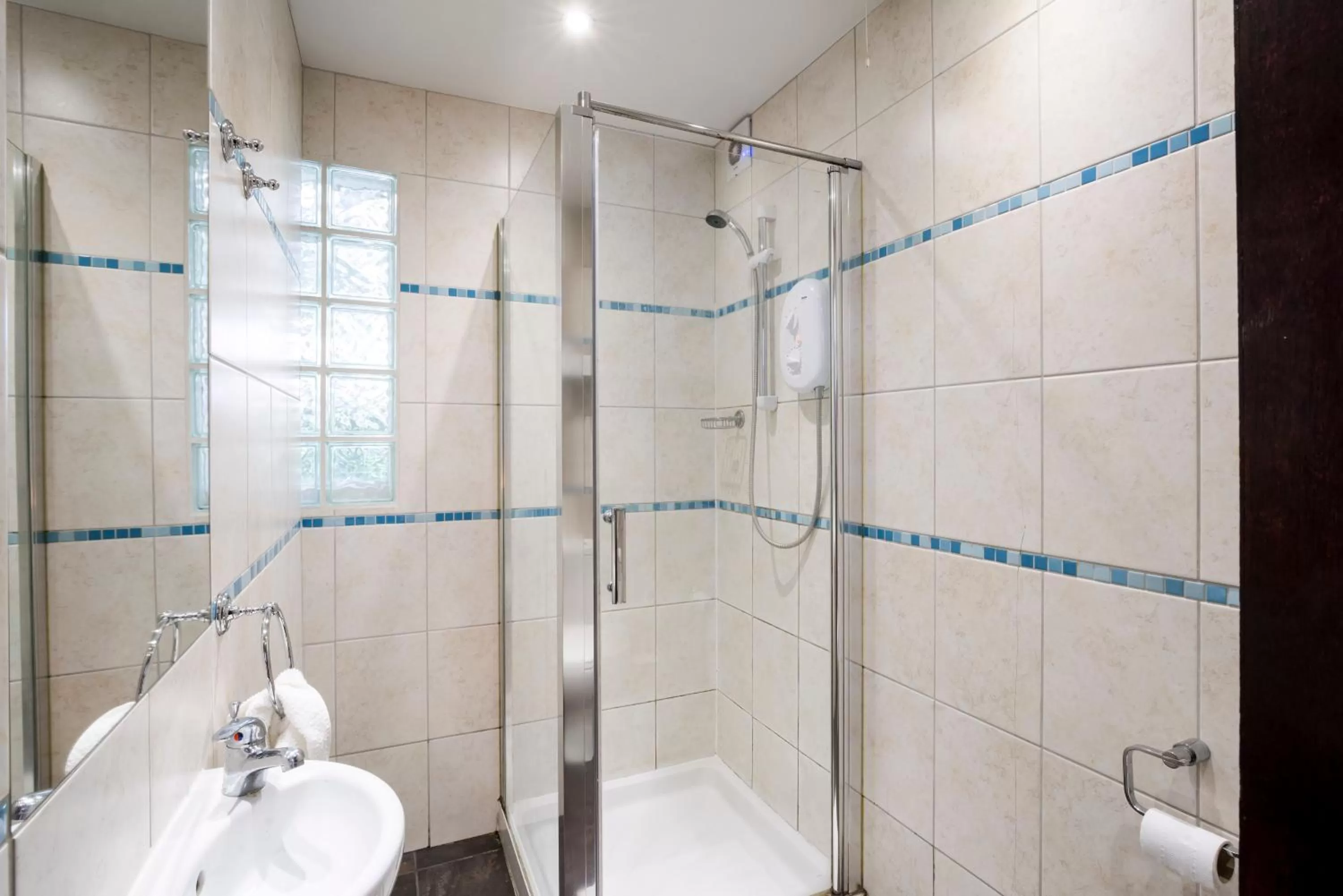 Shower in St Athans Hotel