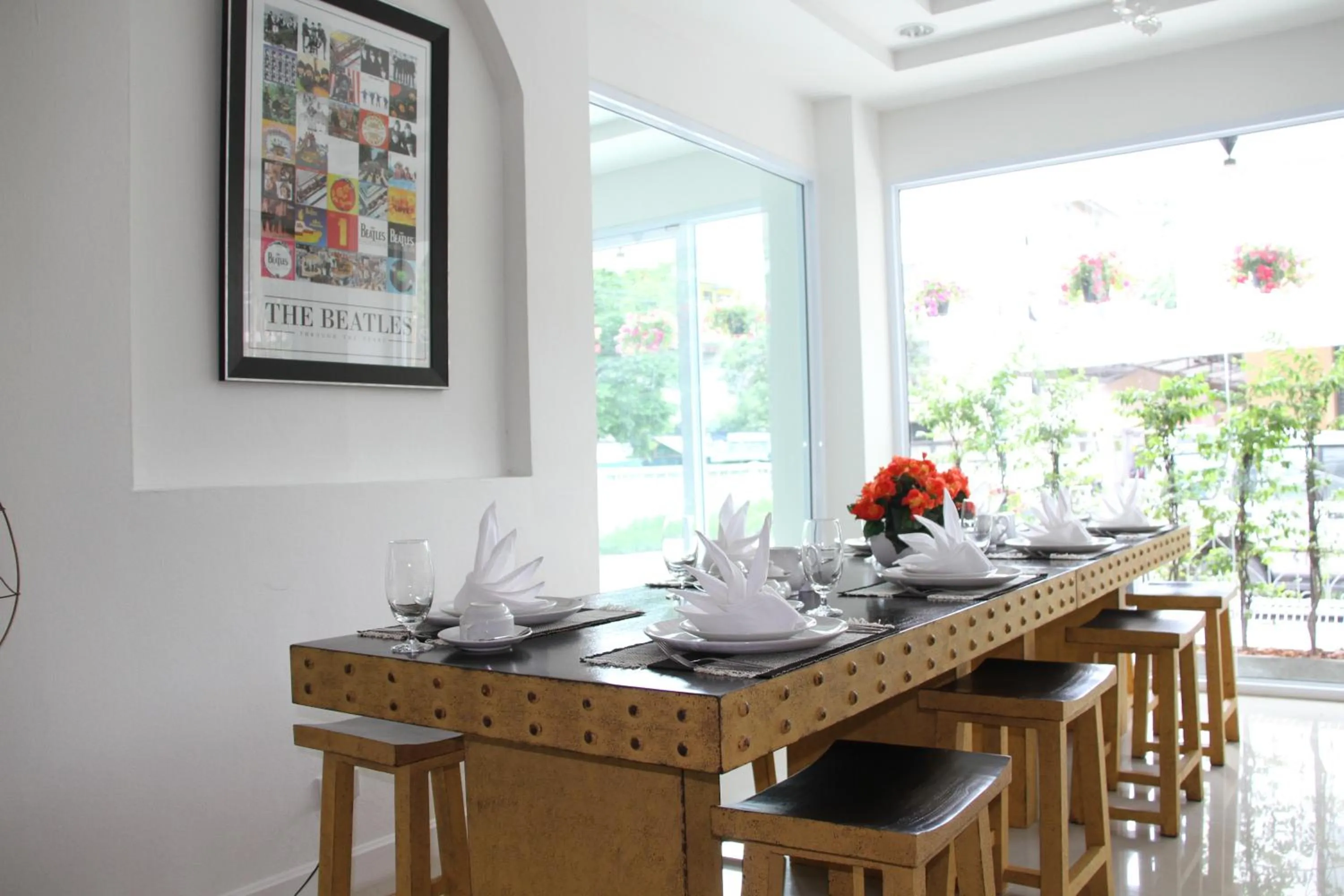 Dining area in Jasmine Chiangmai Boutique Hotel